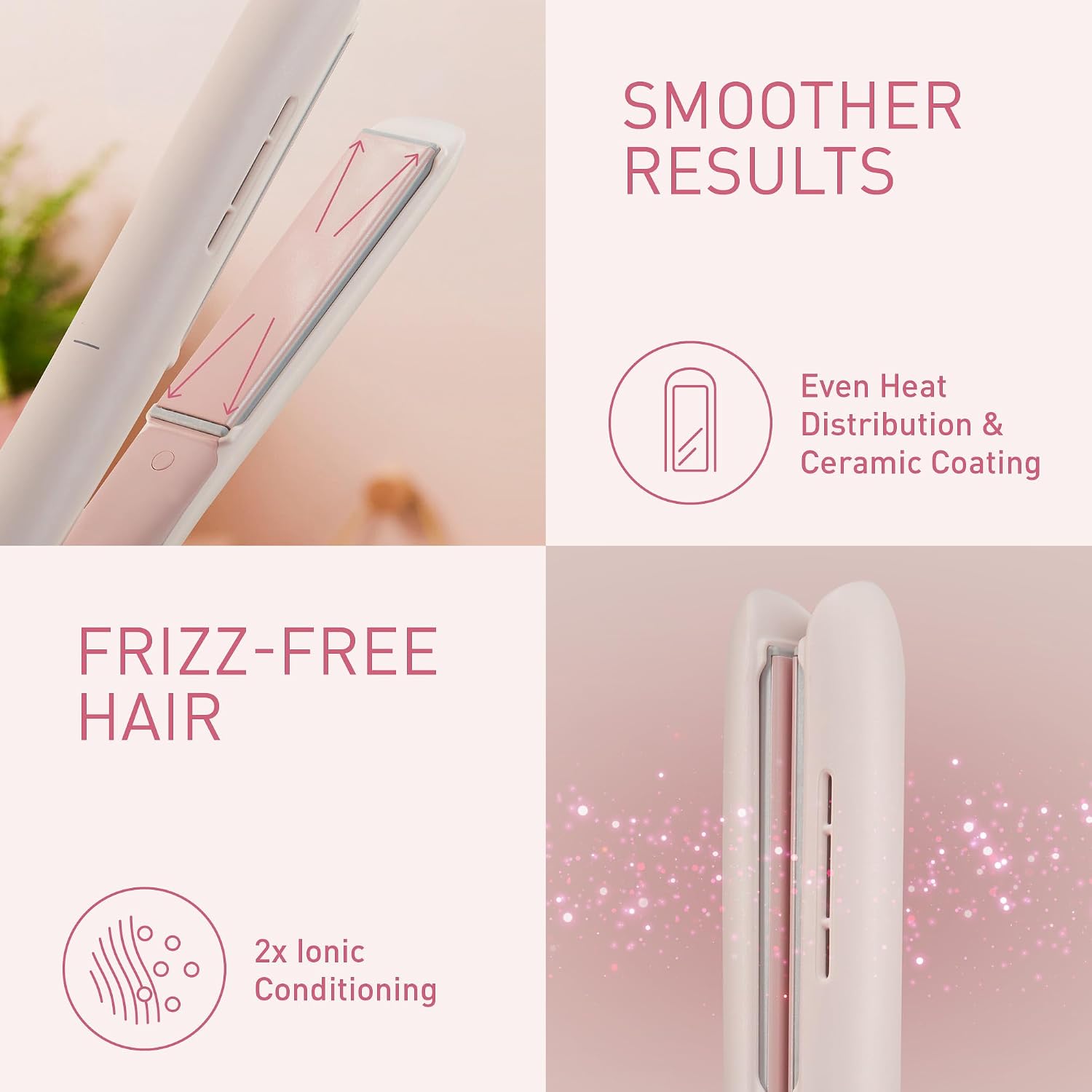 Detalle de Panasonic EH-HV31-P511 2-in-1 Ionic Hair Styler review