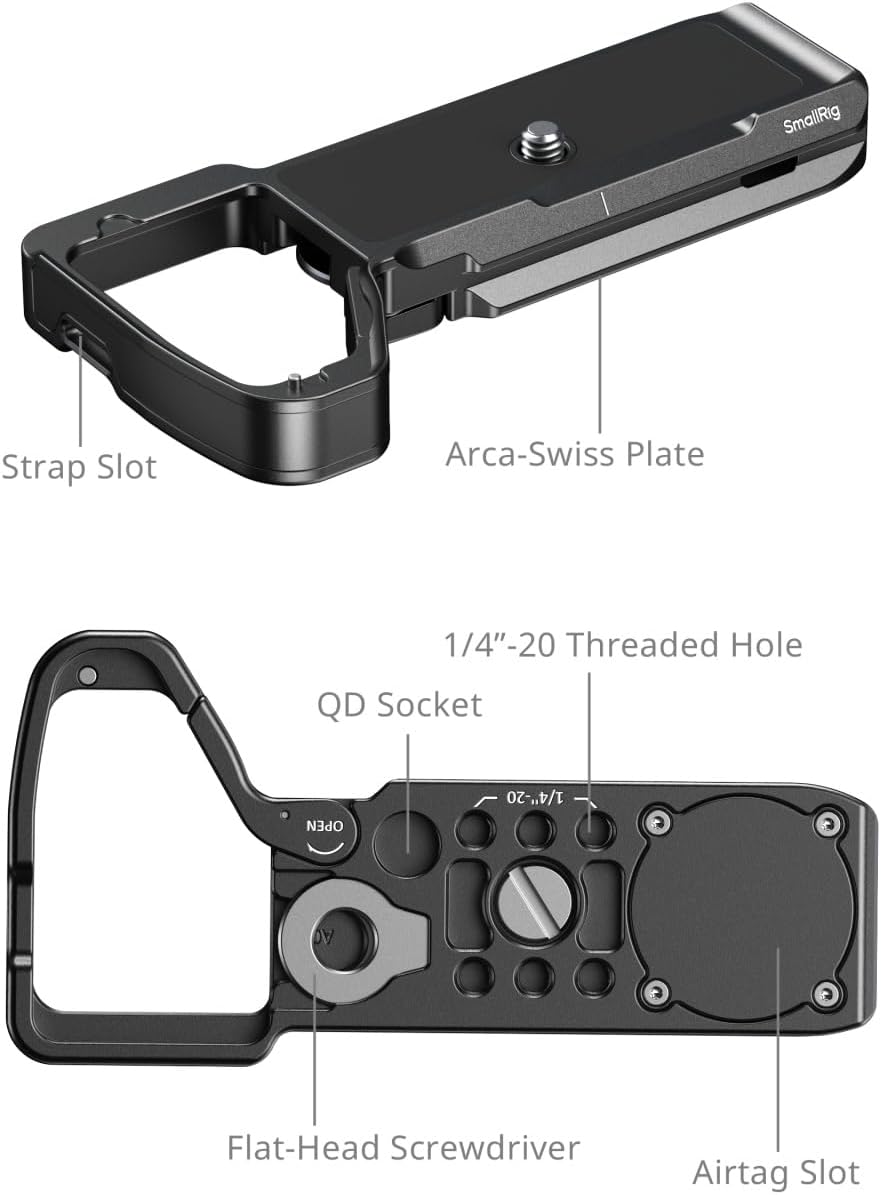 Detalle de SmallRig Piastra di montaggio con slot per Sony Alpha 7 V / 7R V / 7 IV 6033