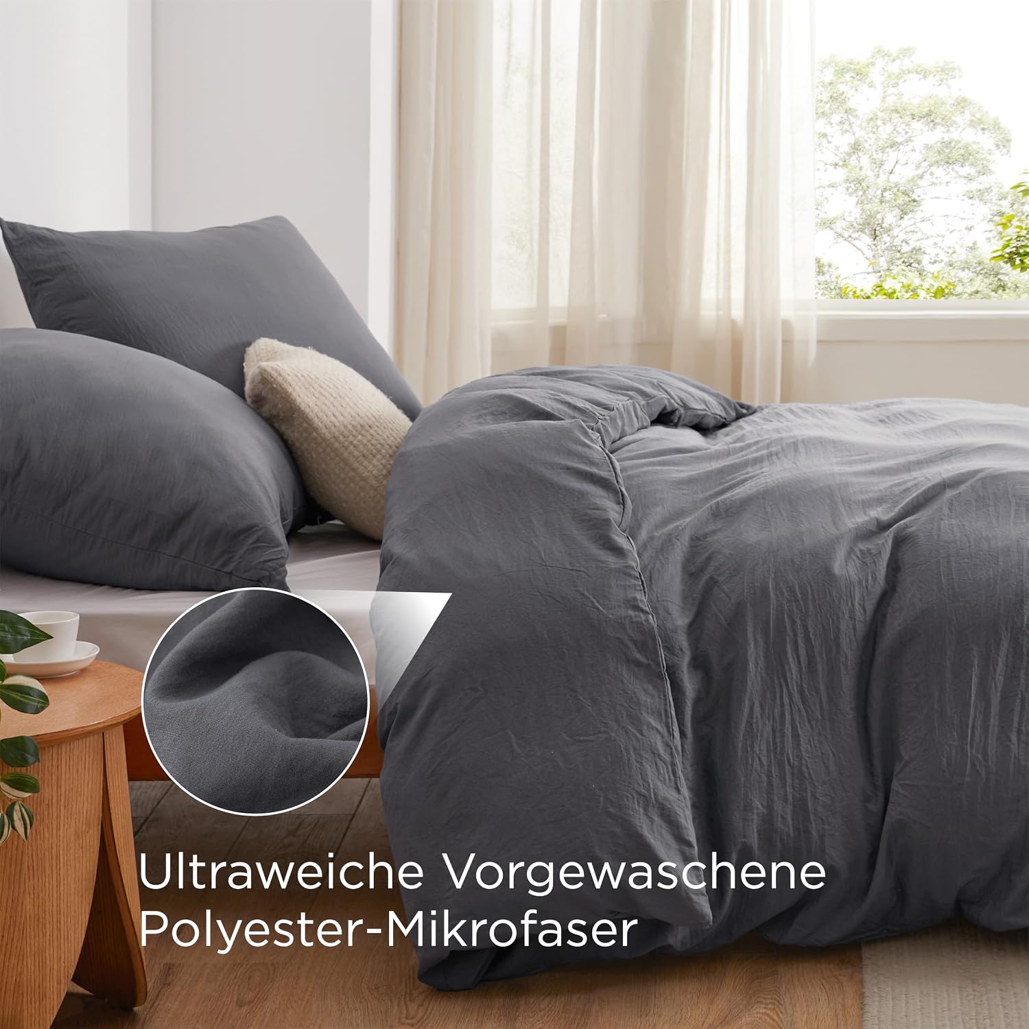 Thumbnail 3 de Bedsure Bettwäsche 155x220 3teilig