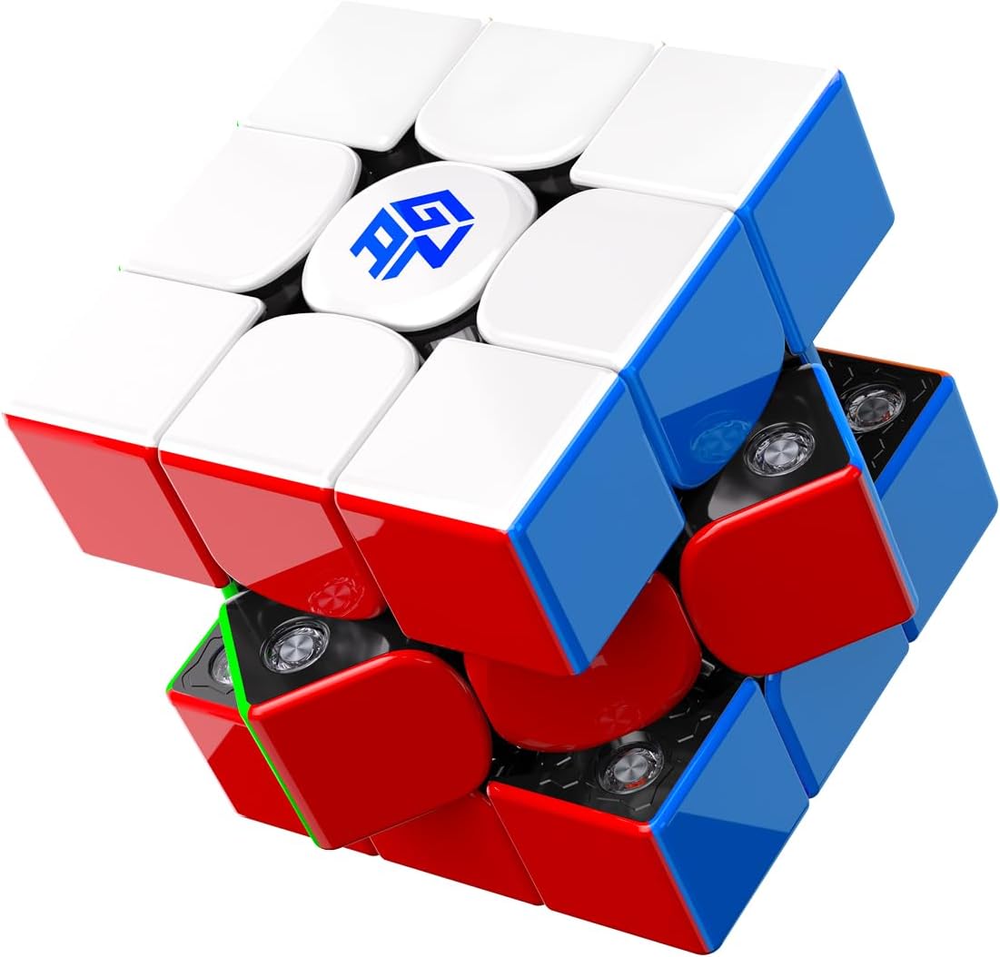 Detalle de GAN V100 Maglev Zauberwürfel 3x3 – Magnetischer Speedcube für Höchstleistungen