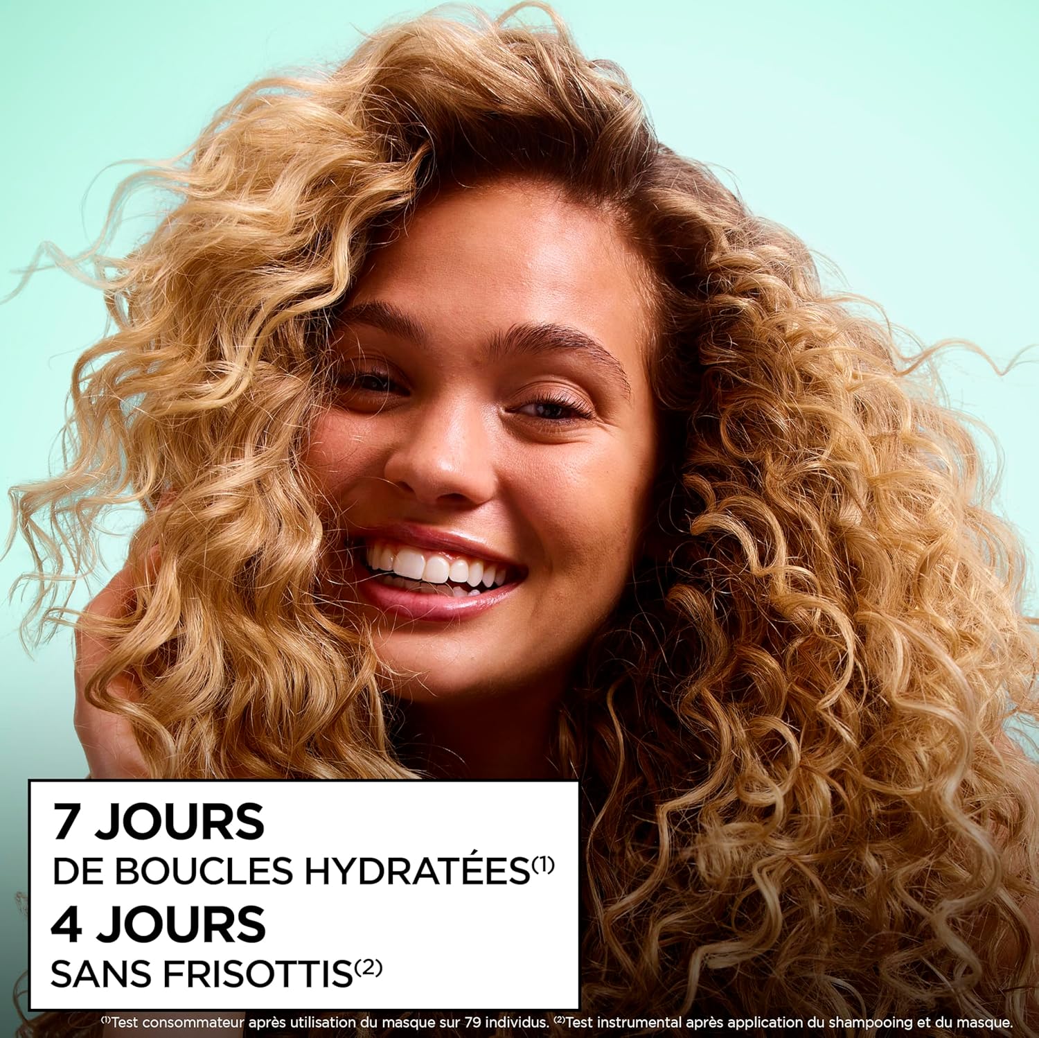 Thumbnail 1 de Garnier Fructis Méthode Boucles – Routine 4 produits (shampoing, masque, gelée hydratation & définition + spray) à l’acide hyaluronique et beurre de karité