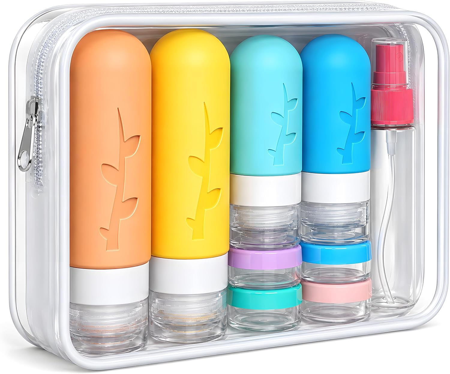 Detalle de DEPOZA Travel Toiletry Set 16-Piece