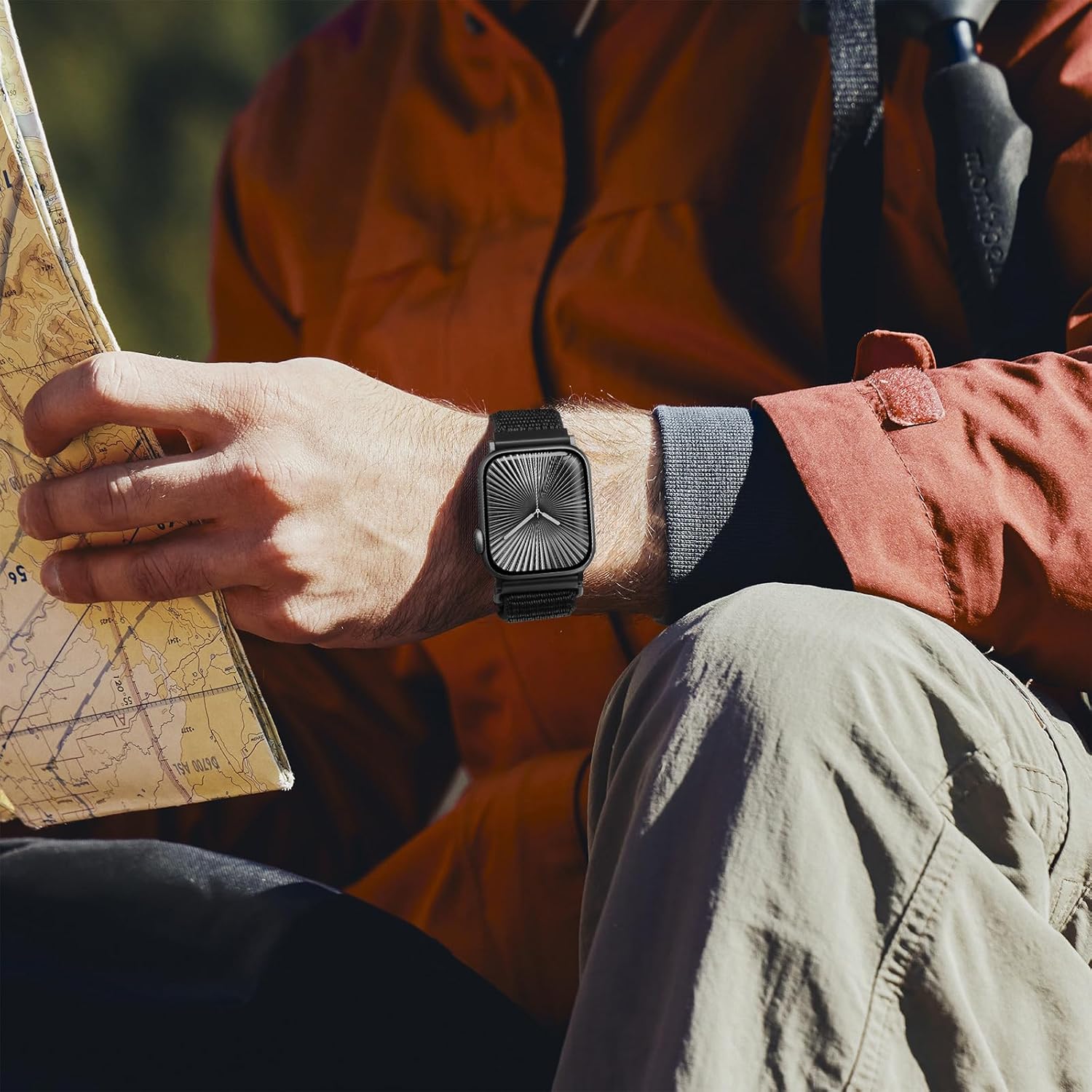 Thumbnail 4 de Higgs Nylon Loop Sport Strap for Apple Watch (nylon, breathable, easy one-handed adjust)