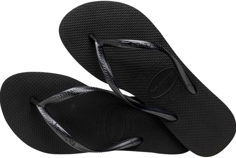 Detalle de Havaianas Slim Damen-Badelatschen mit strukturierten Sohlen für Grip & Halt