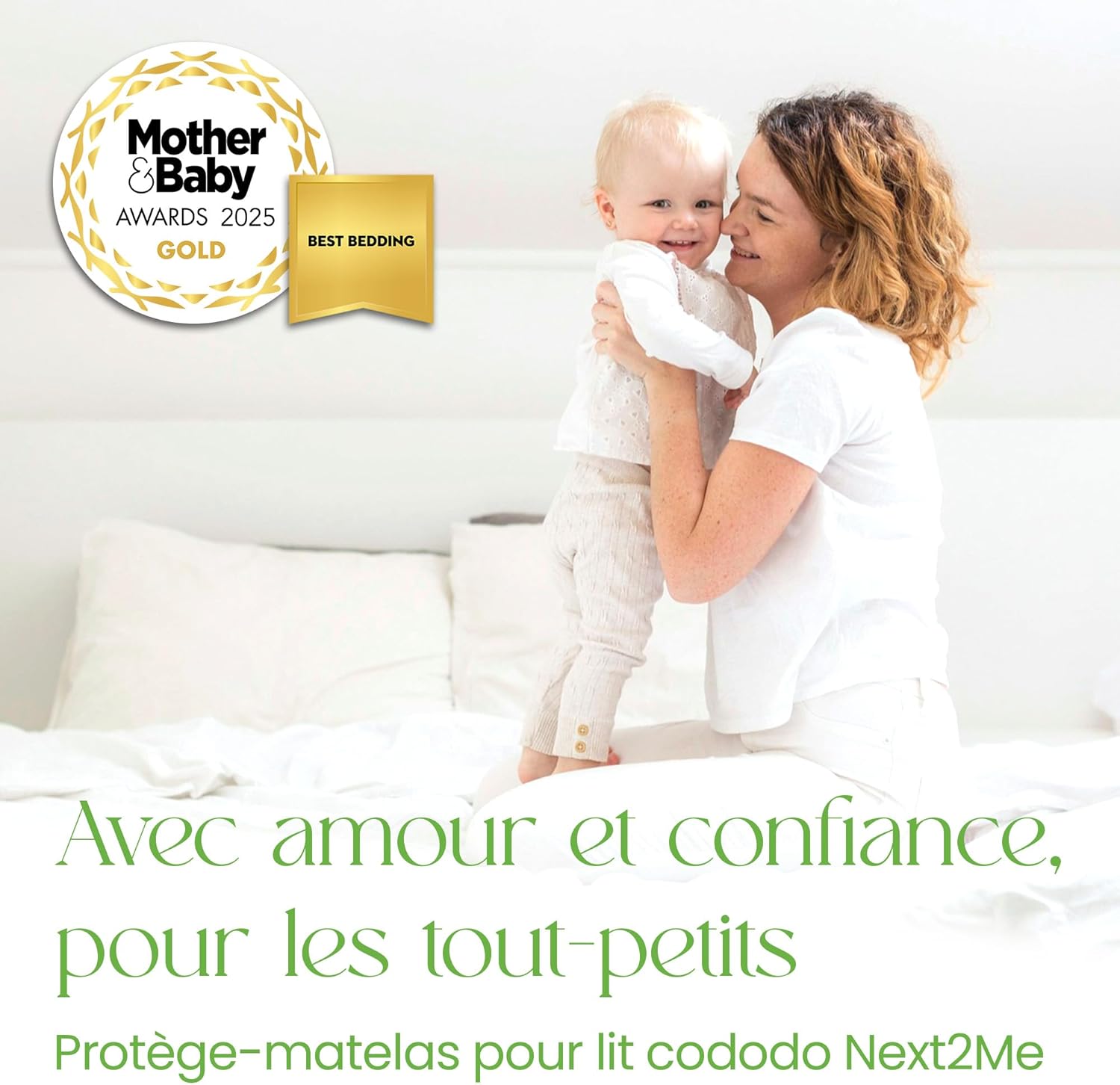 Thumbnail 1 de Protège Matelas Imperméable 51x85 en Bambou – Alèse Bébé Respirante de Comfier Sleep