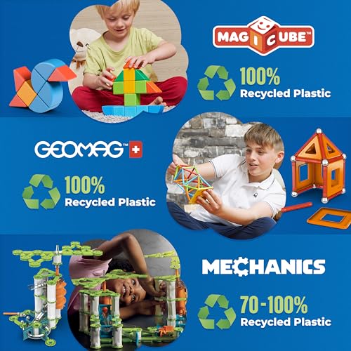 Thumbnail 11 de Geomag Mechanics Gravity Loops & Turns — 130 piezas 🧩
