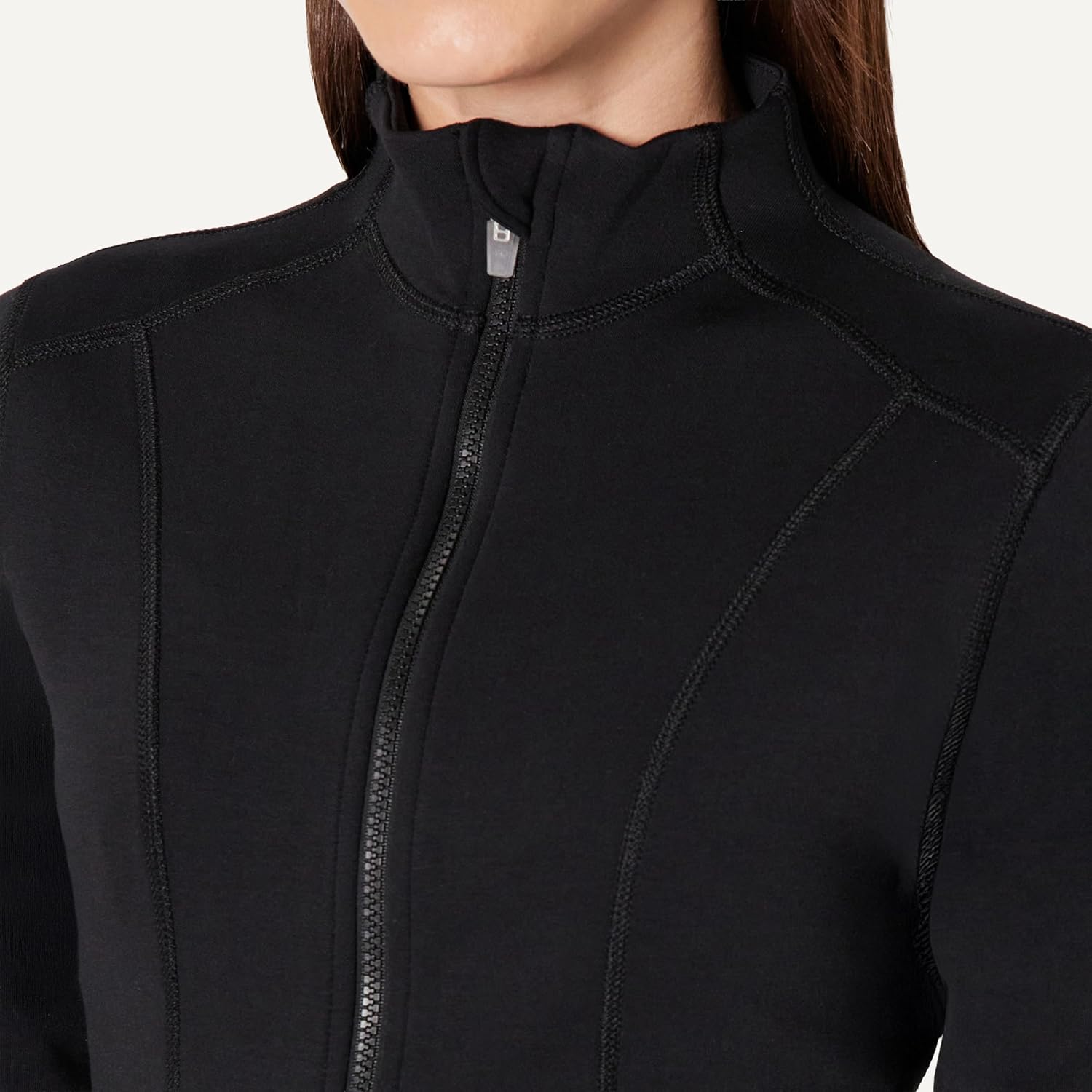 Detalle 2 de Amazon Essentials Women's Active Sweat Slim-Fit Zip-Through Jacket