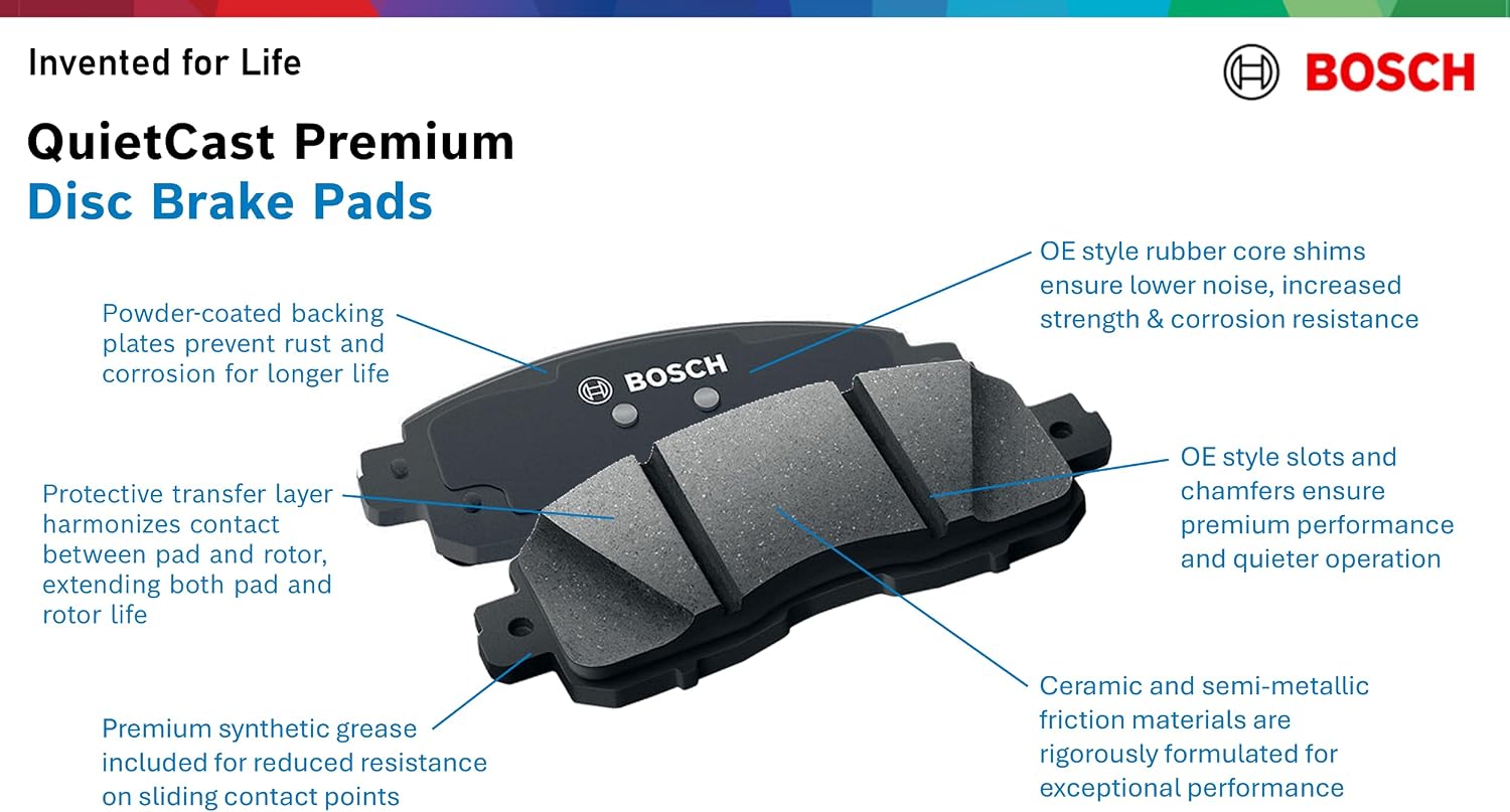 Detalle 2 de Bosch Ceramic Disc Brake Pad Set BC1521