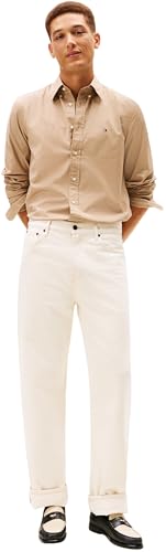 Thumbnail 3 de Tommy Hilfiger MW0MW37550 Camisa Flex Poplin beige XL