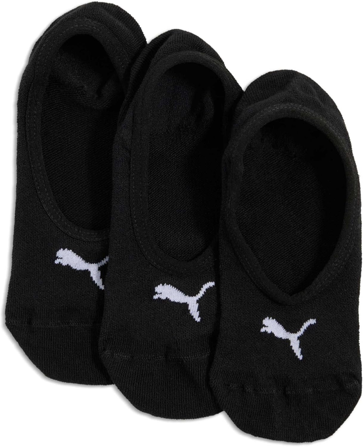 Detalle de PUMA Footie Mixte – Lot de 3 chaussettes Footie coton doux, confort quotidien