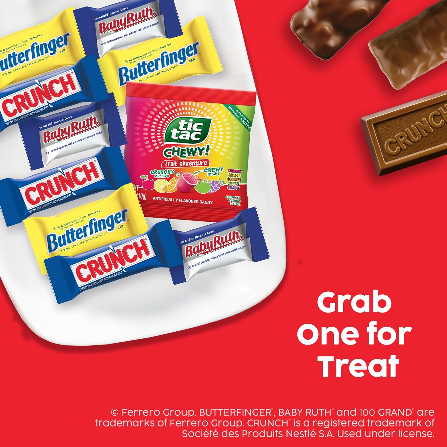 Detalle 2 de Butterfinger Halloween Candy Variety Pack, 70 Individually Wrapped Pieces