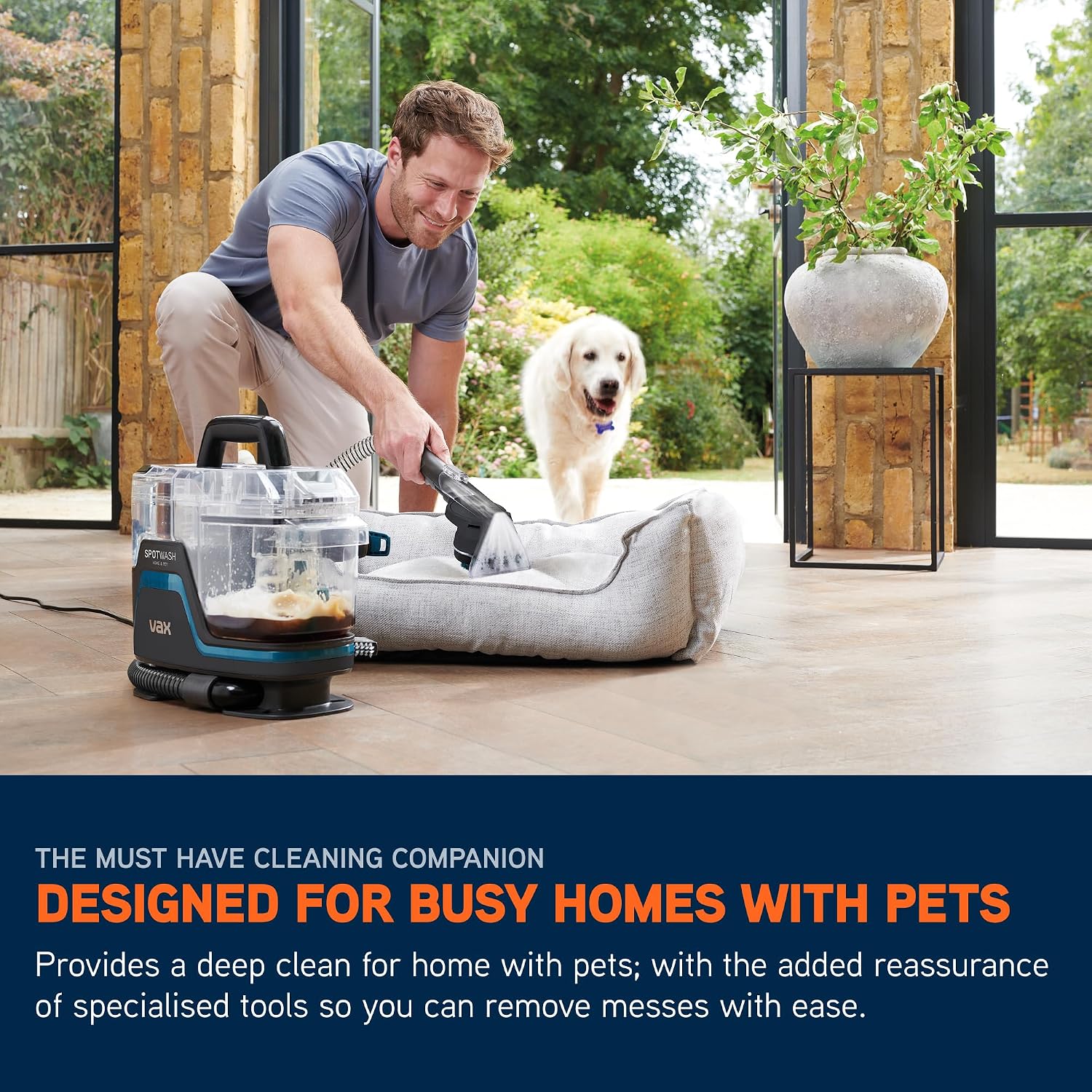 Detalle de Vax SpotWash Home & Pet Compact Carpet Spot Cleaner CDSW-MPDP
