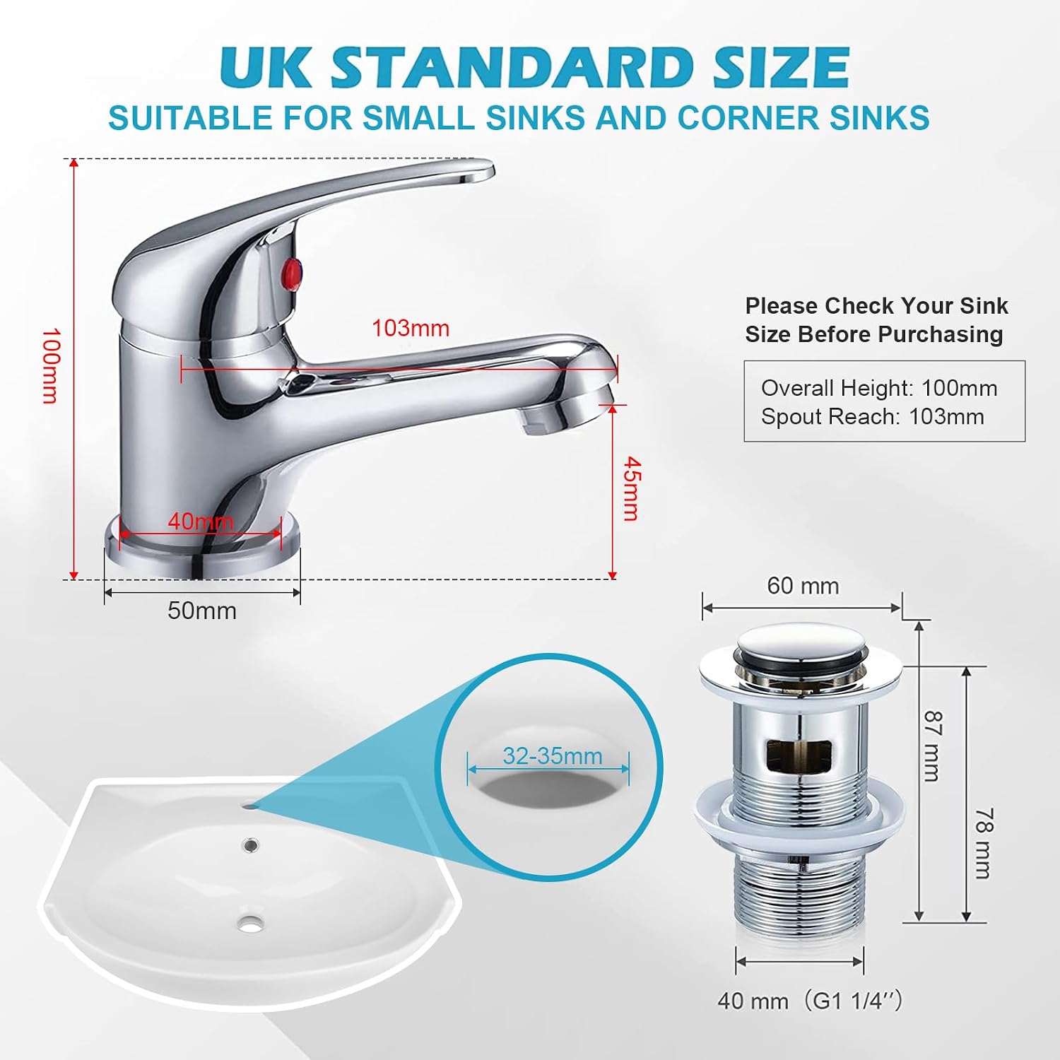 Thumbnail 6 de WasserRhythm mono basin mixer 100mm