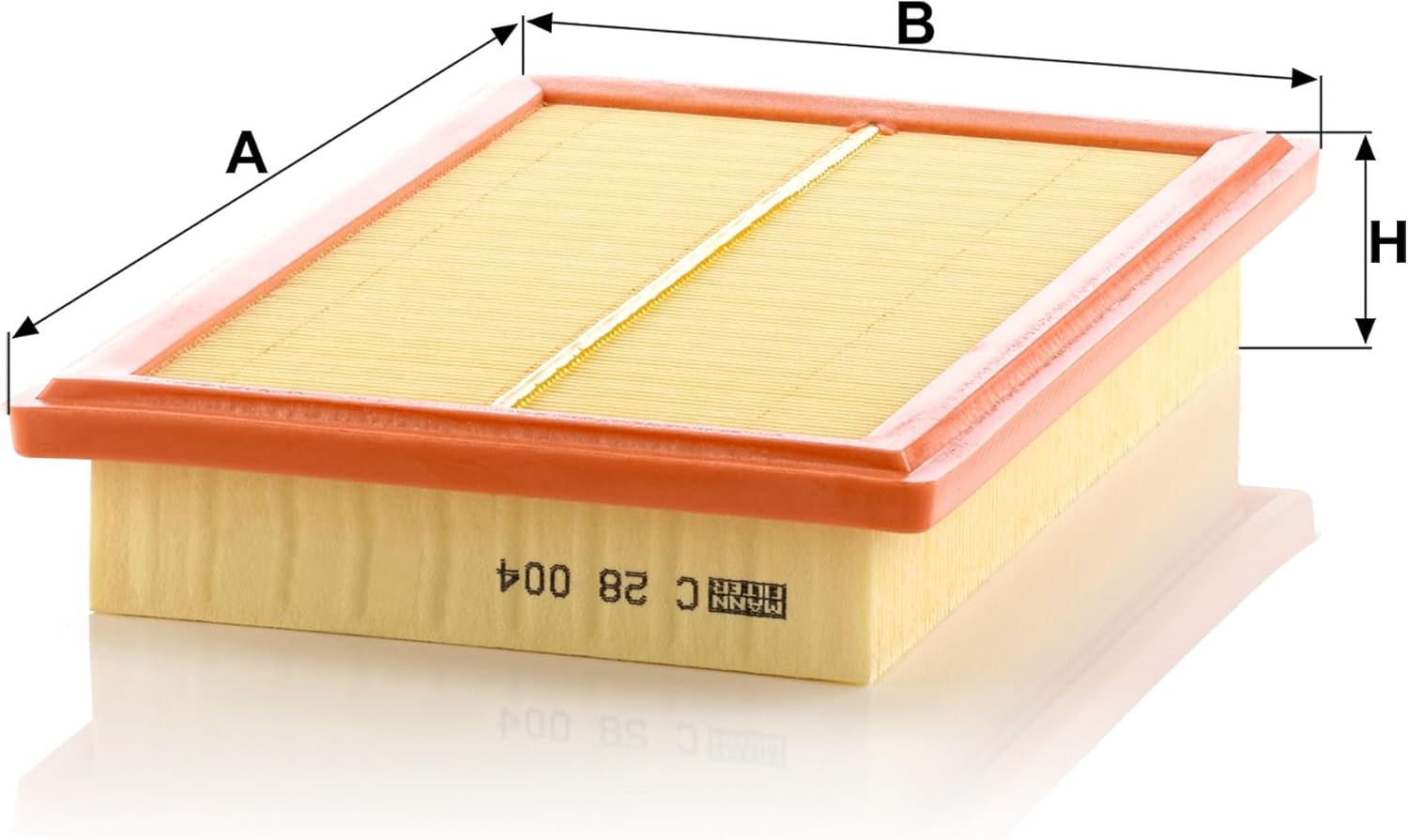 Thumbnail 2 de Mann Filter C 28 004 Luftfilter 276×177×44 🚗