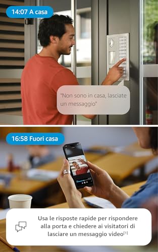 Detalle de Ring Intercom Audio: citofono intelligente con audio in streaming, chiavi virtuali e accesso remoto