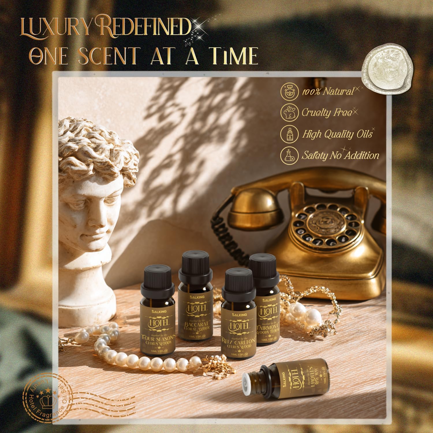 Thumbnail 4 de SALKING Luxury Hotel Diffuser Oil Set 6-pack
