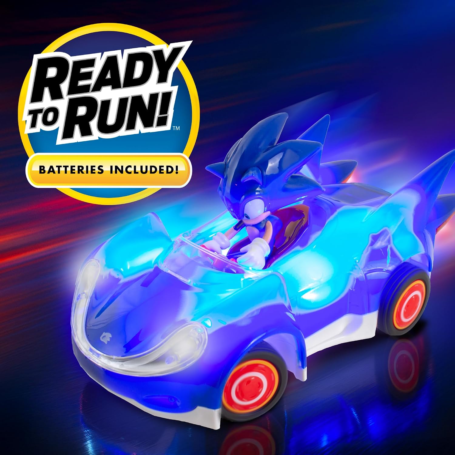 Thumbnail 6 de NKOK 685 Sonic Glow Racer 1:28 Scale RC Car with Light-Up Panels