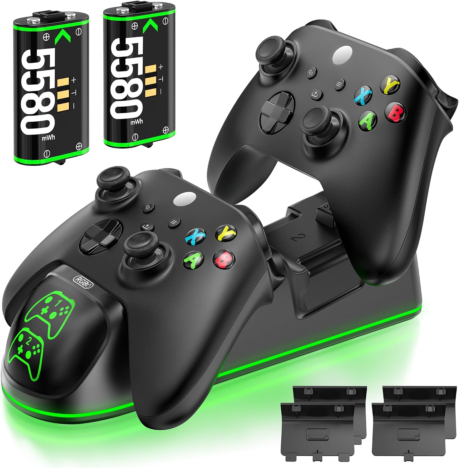 Detalle de OIVO Xbox Controller Ladestation 2x 5580mWh