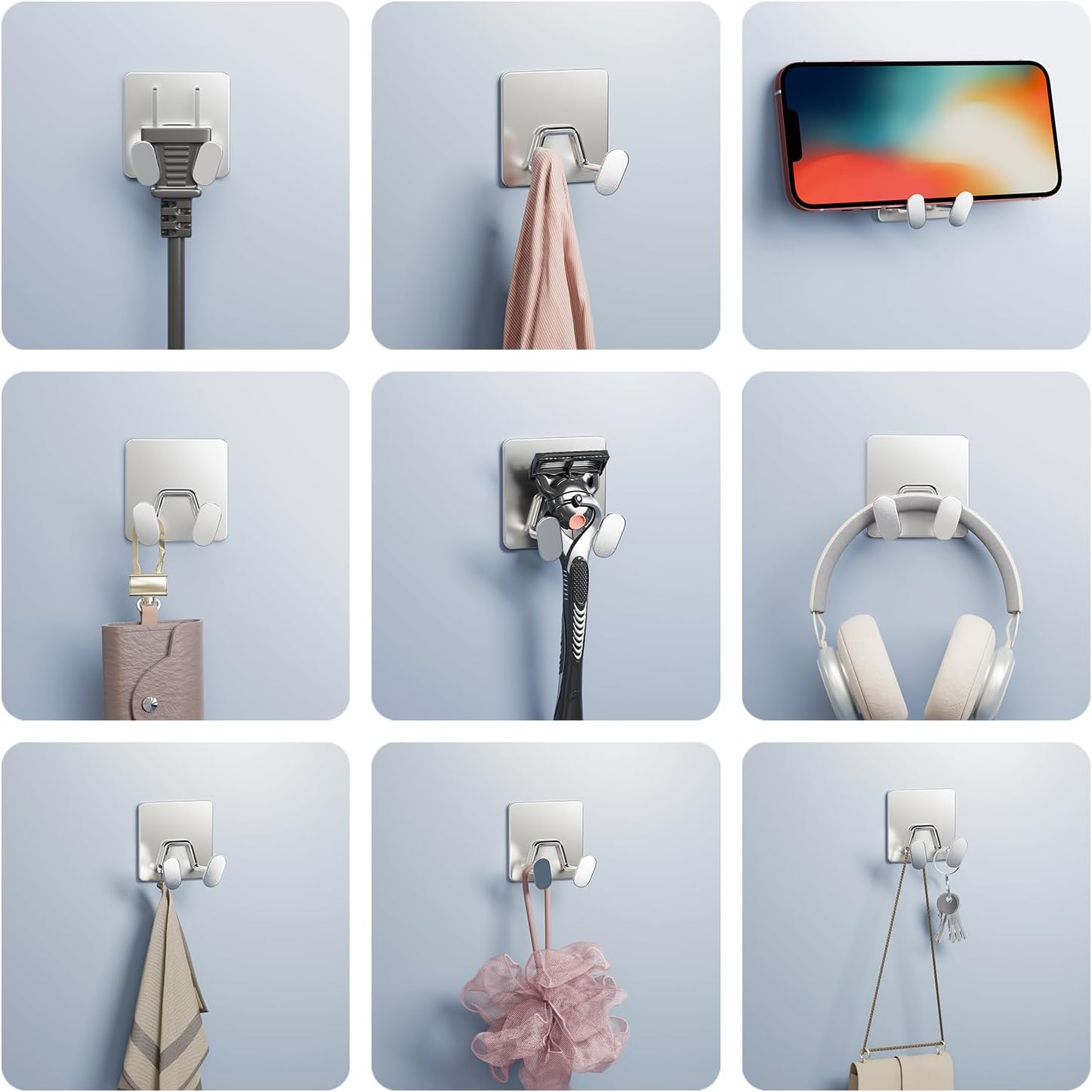 Detalle 2 de Shower Hooks, Stainless Steel