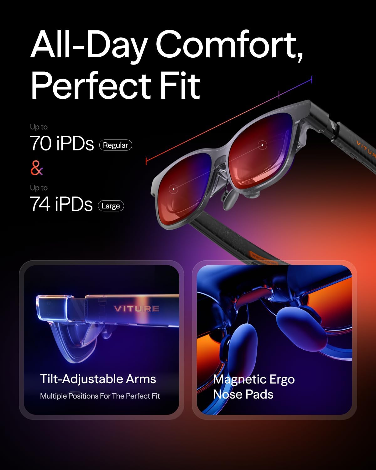 Thumbnail 4 de VITURE Luma Pro AR/XR Glasses 152” display