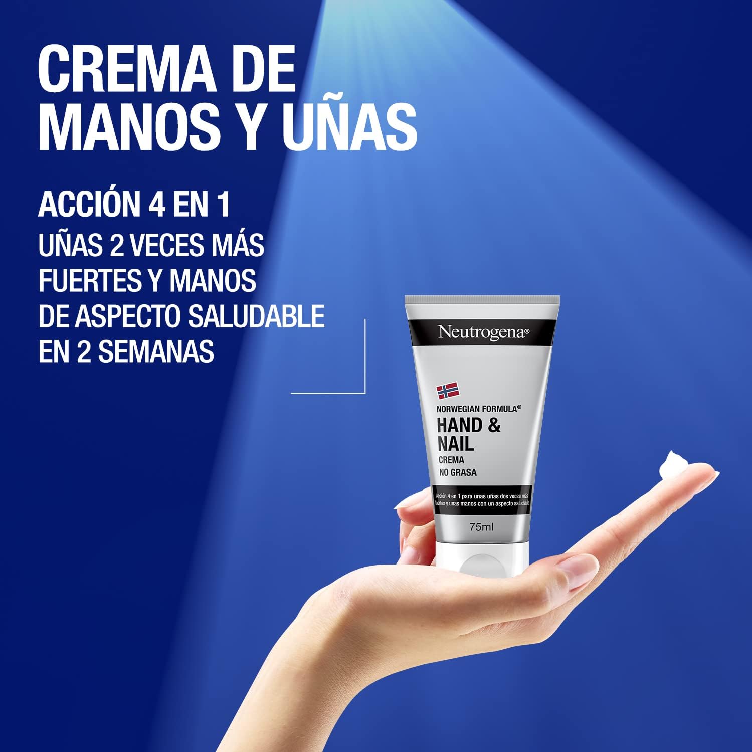 Detalle 2 de Neutrogena Fórmula Noruega 👐 Crema reparadora para manos y uñas