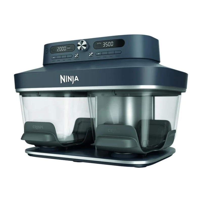 Detalle 2 de Ninja CRISPi DualZone, freidora de aire de 7,6 L y 2860 W con doble cesta