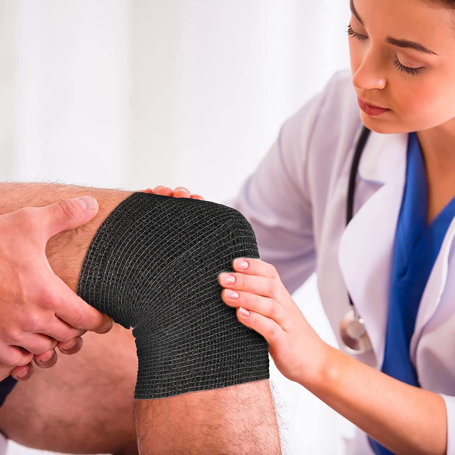 Detalle 2 de BILGETA Selbstklebender Verband 8 Rollen 7,5 cm