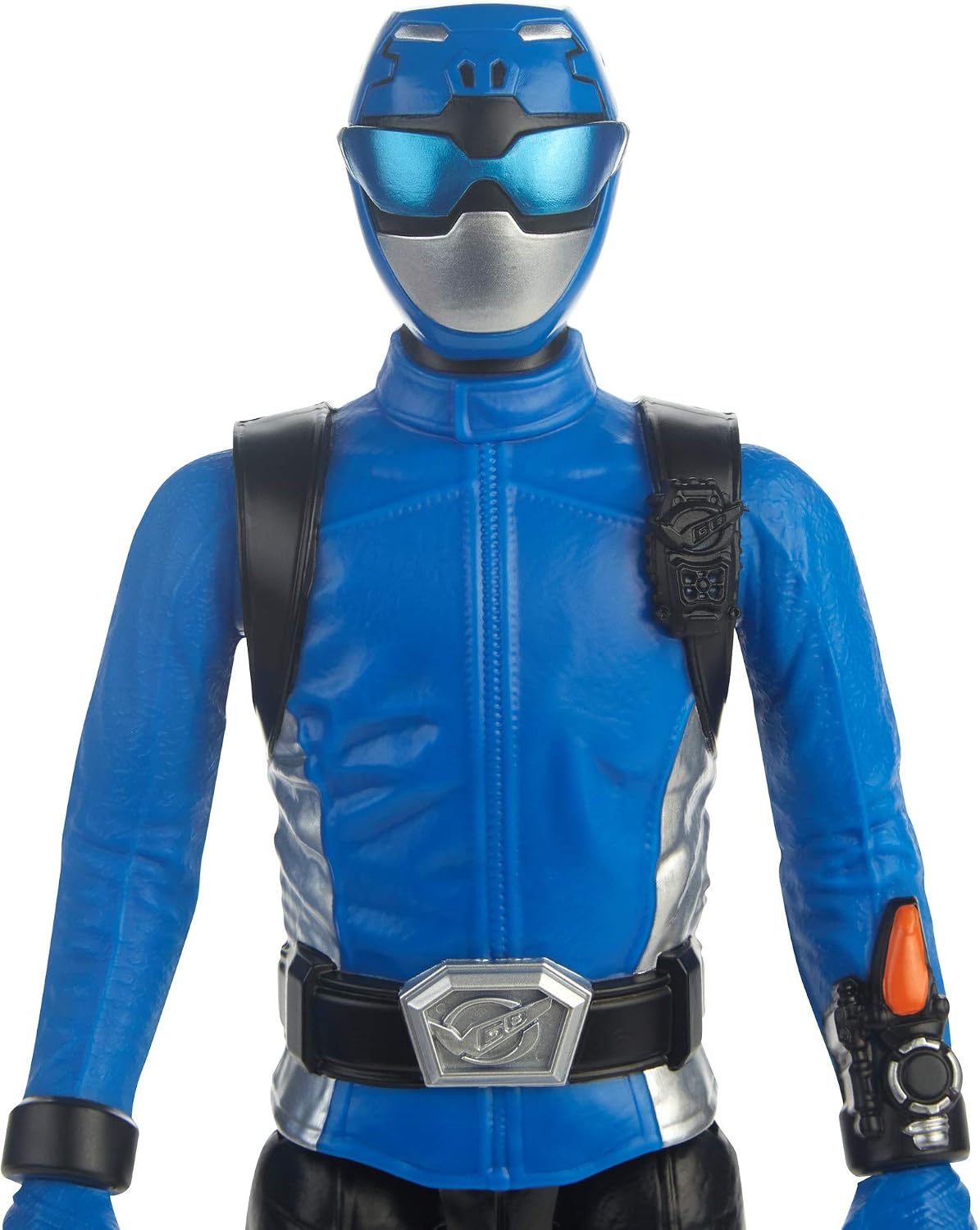 Detalle 2 de Hasbro Power Rangers Beast Morphers E5939AC2 Blue Ranger Figure, 12-inch