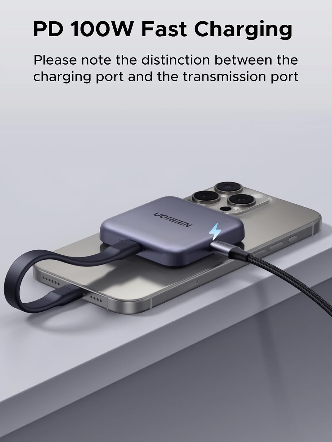 Thumbnail 4 de UGREEN SD Card Reader 4.0 with USB‑C, 312MB/s and 100W PD charging