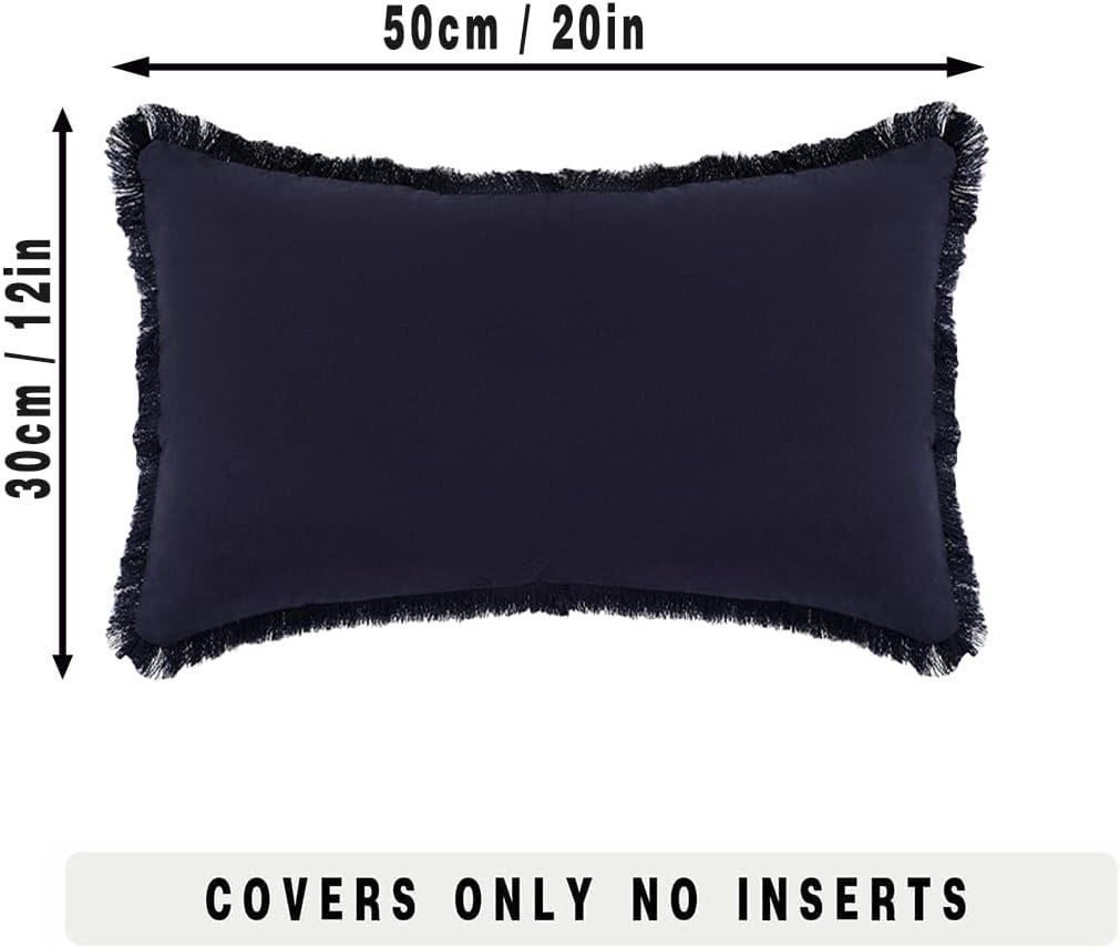 Thumbnail 1 de Tennove Cushion Covers 30x50cm Navy
