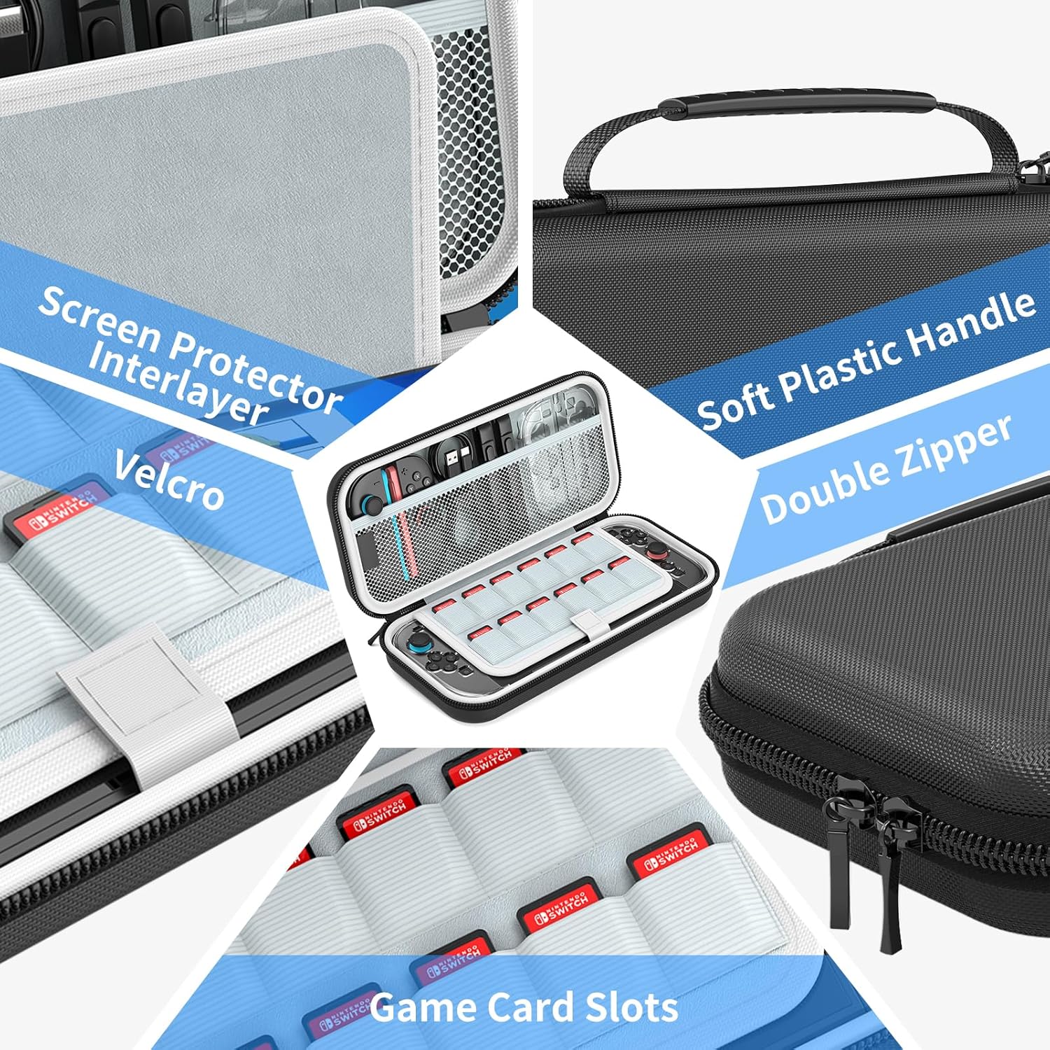 Thumbnail 4 de HEYSTOP Tasche für Nintendo Switch 2 Zubehör-Set
