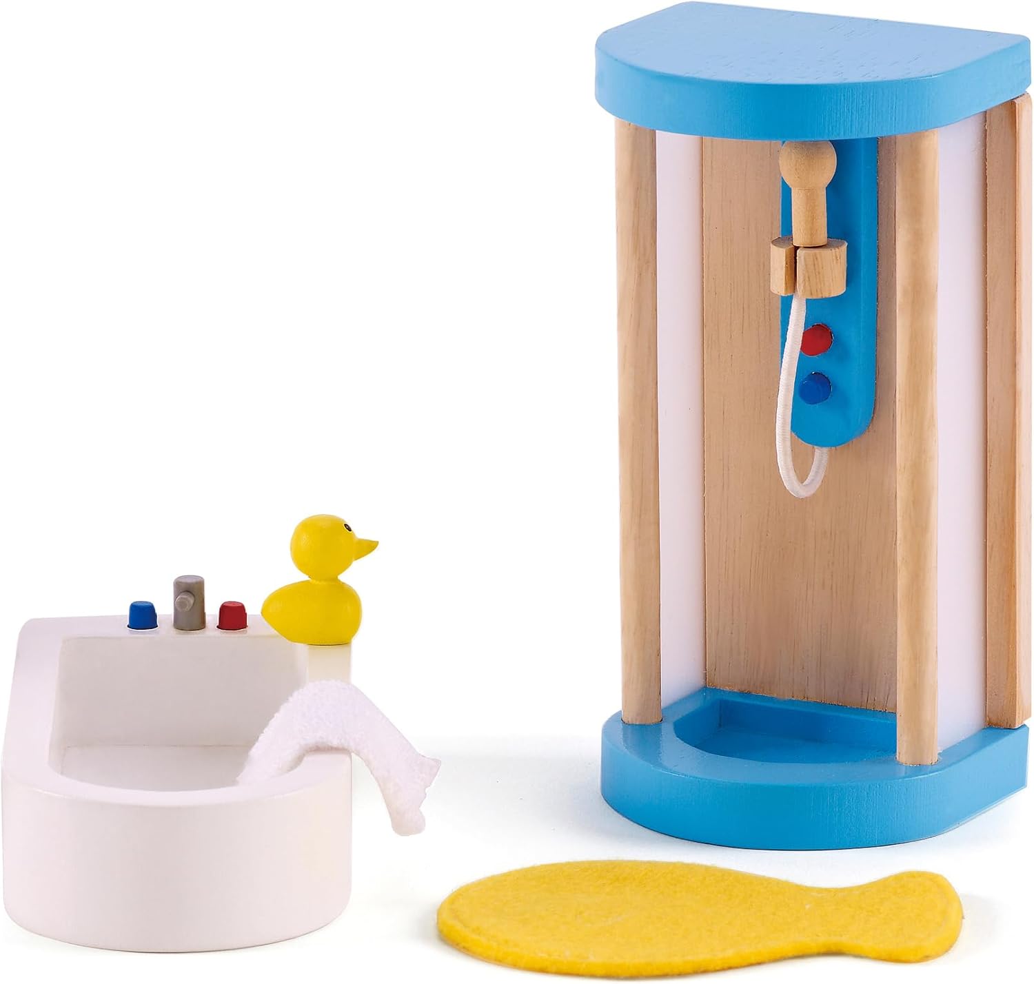 Detalle de Hape Puppenhaus-Familienbad 7 Teile