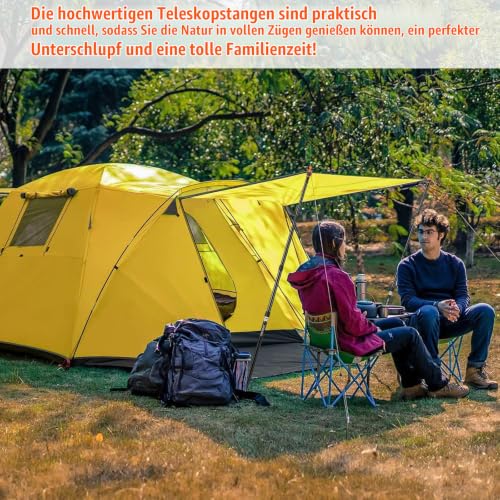 Thumbnail 7 de CAMULAND Teleskopstange 79–230 cm Set (2 Stück) – robustes Aluminium, rutschfeste Spitze