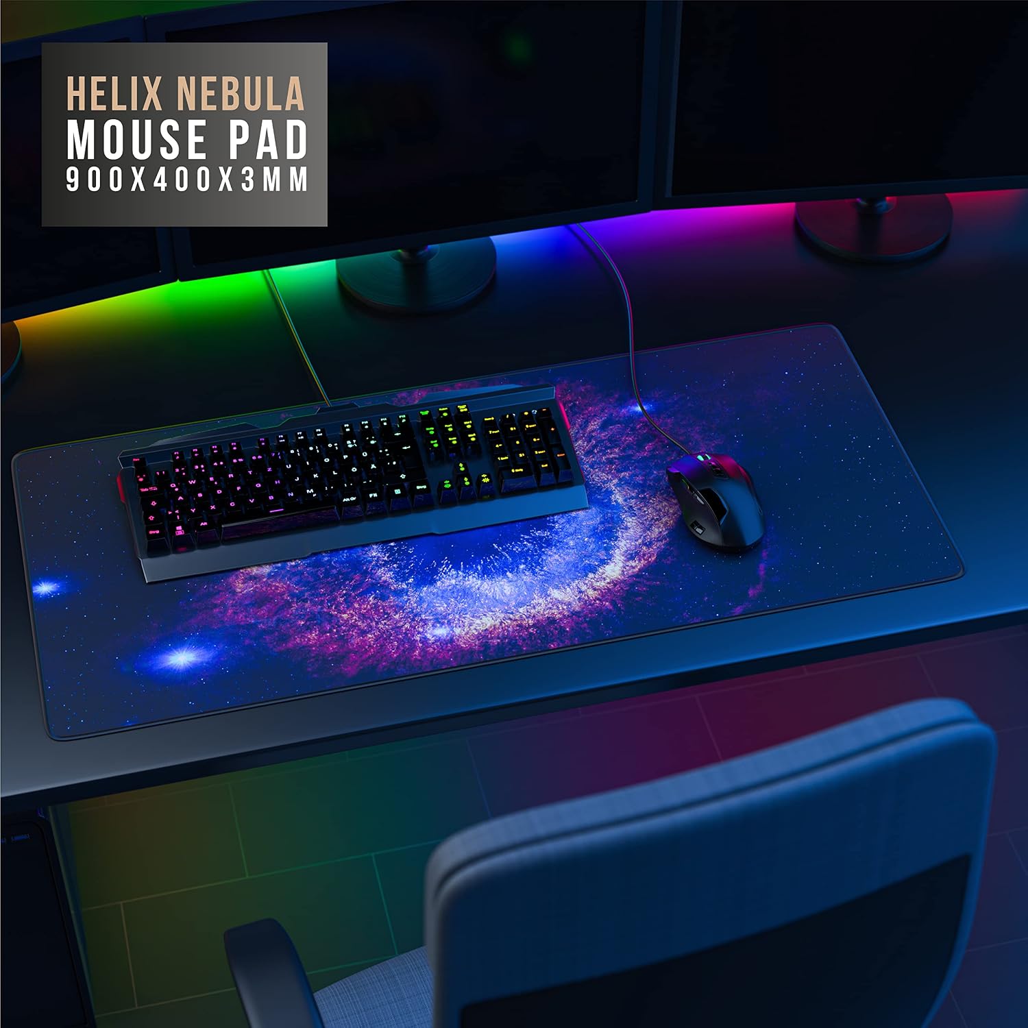Thumbnail 5 de TITANWOLF SUPERNOVA XXL 900x400mm mouse pad