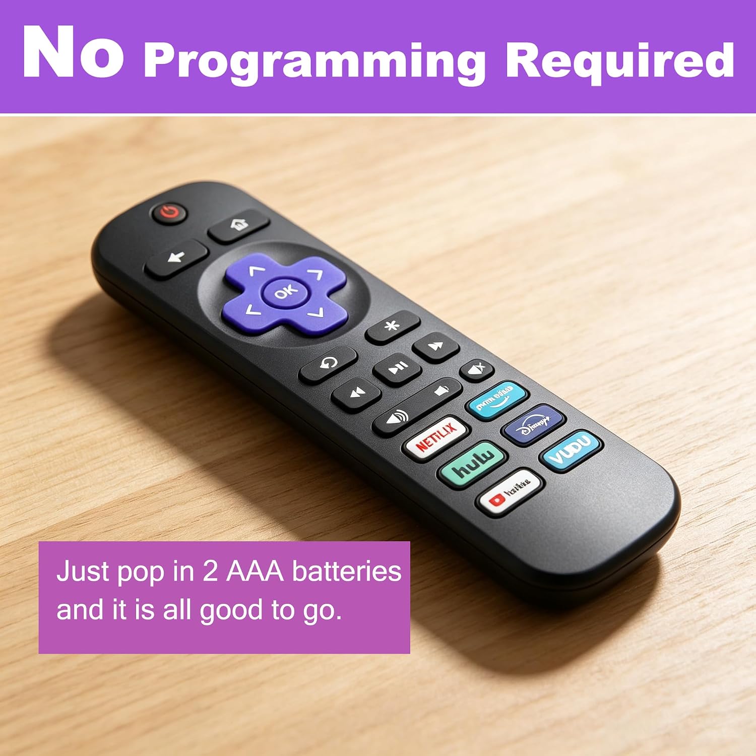 Thumbnail 4 de Gotellx Roku TV Remote Controls, 4-Pack