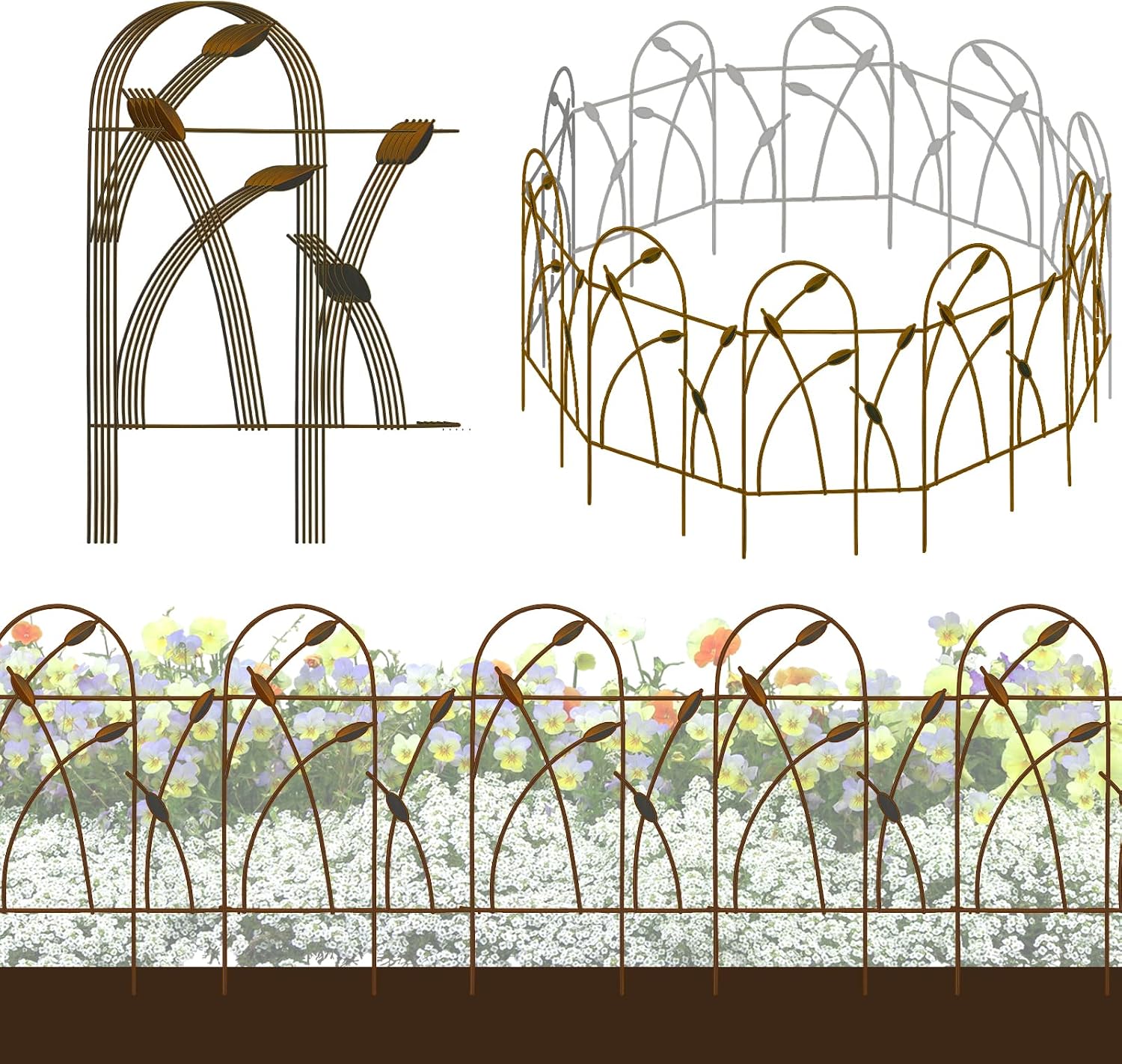 Thumbnail 6 de Thealyn Garden Fence Panels 82cm