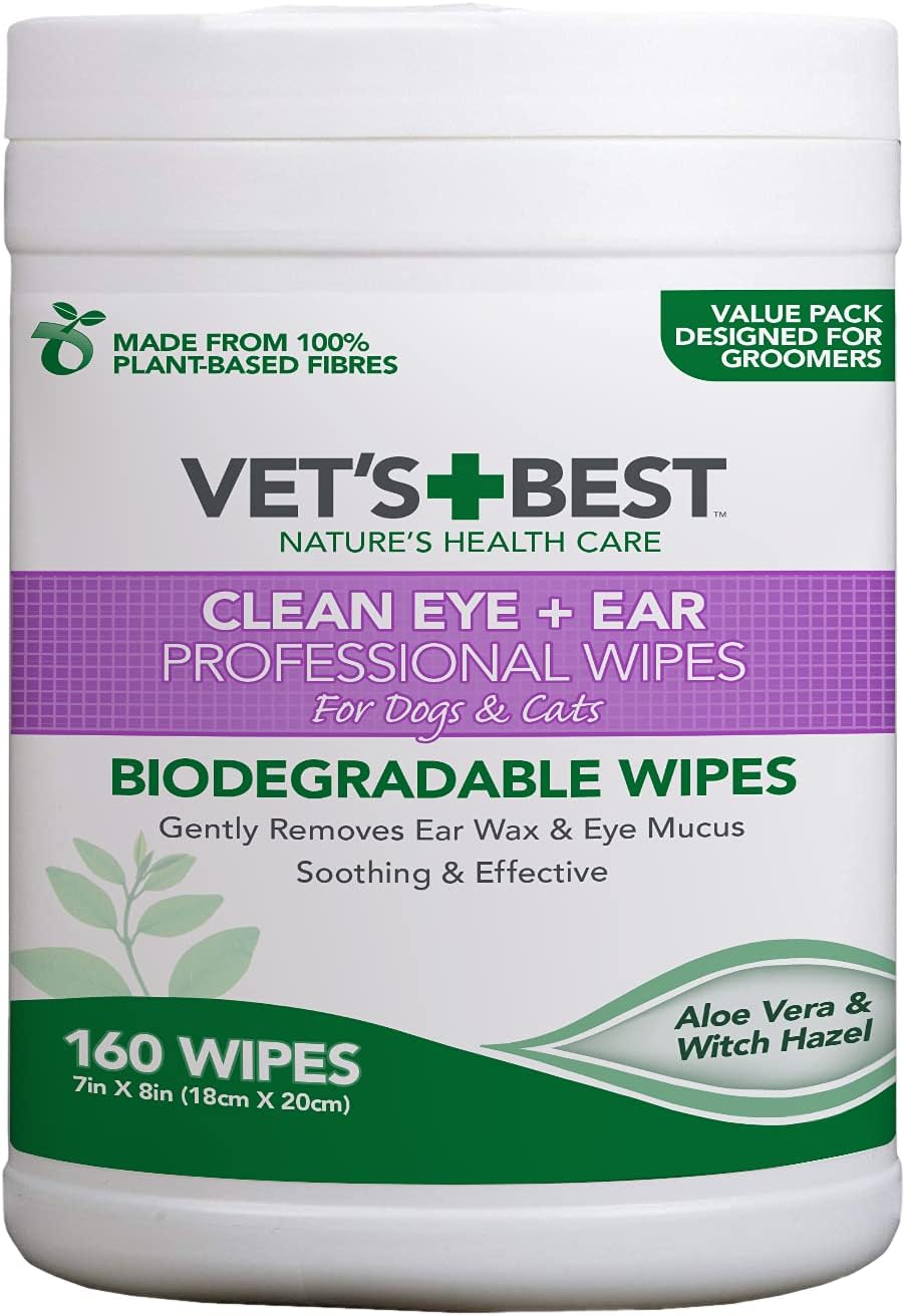Vet's Best Eye and Ear Wipes 160
