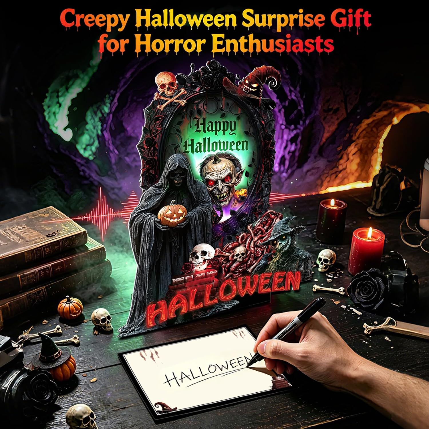 Detalle de Halloween Pop-Up Card, 10-Inch
