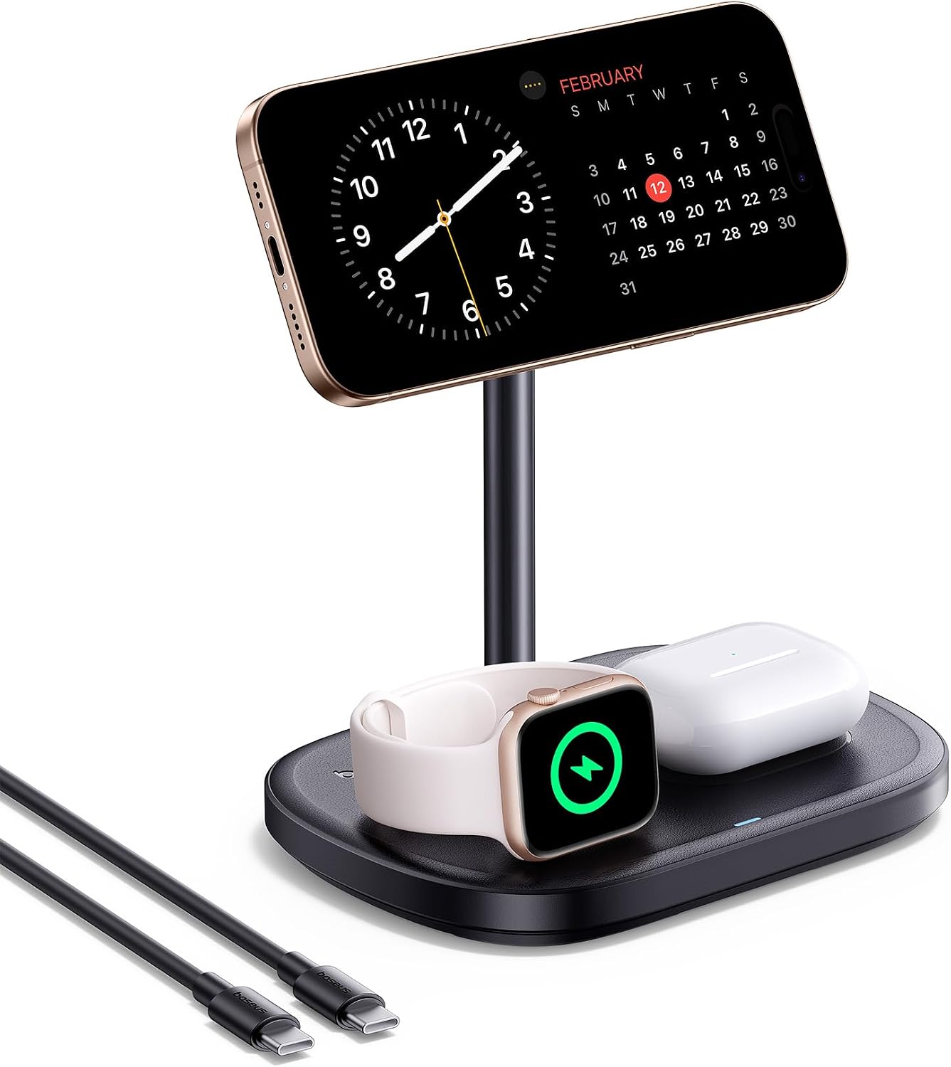 Thumbnail 6 de Baseus EnerFill Chargeur Induction 3-en-1 MagSafe 22,5 W