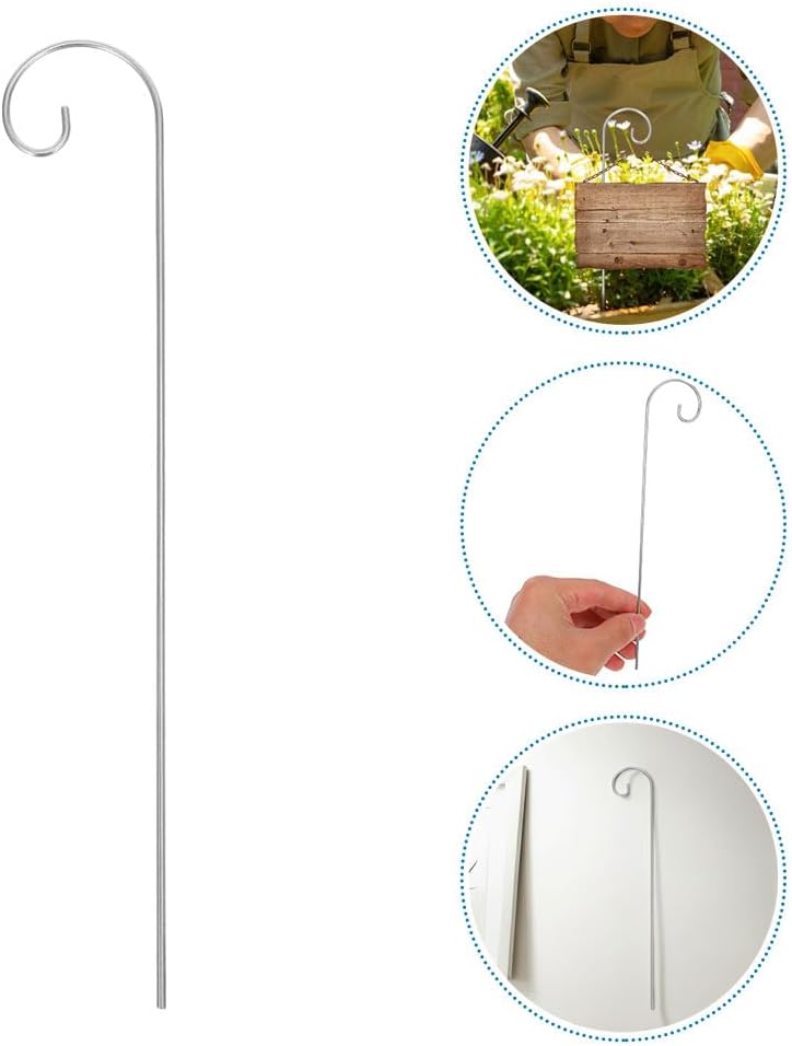 Thumbnail 2 de Milisten 10er Set Pflanzenstecker (30 cm) aus Metall für Garten-Schilder