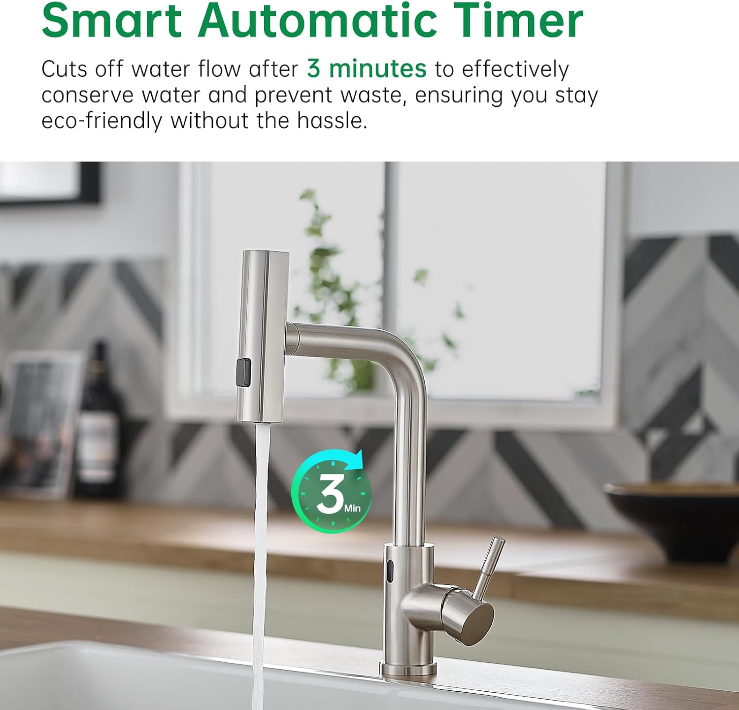 Thumbnail 2 de CENOSA Kitchen Faucet with Pull-Down Spray 🚰