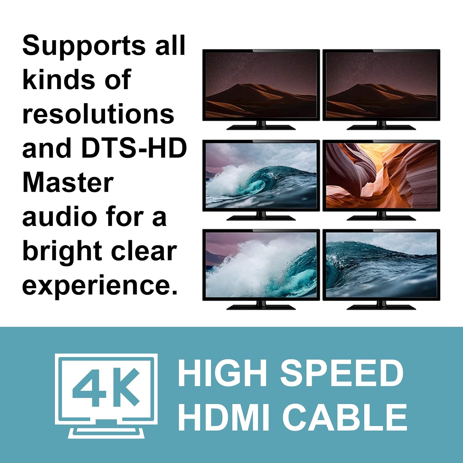 Detalle 2 de C2G Legrand 4K HDMI Cable High Speed 6ft