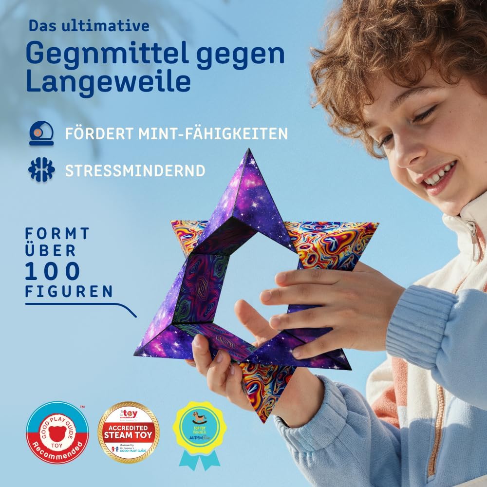 Detalle 2 de Shashibo Formwechsel-Box 36 Magnete