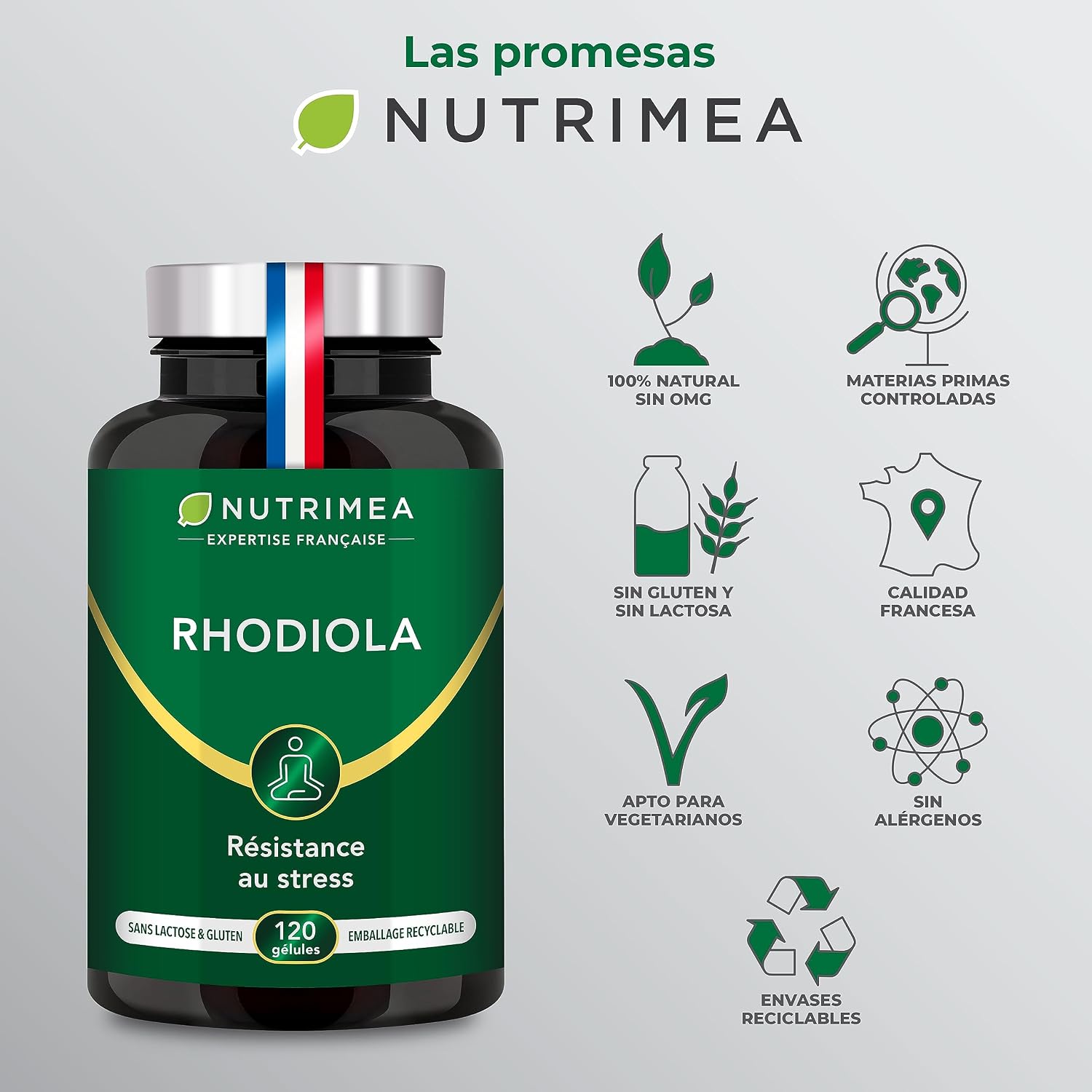 Thumbnail 6 de Rhodiola Rosea 400 mg cápsulas 120