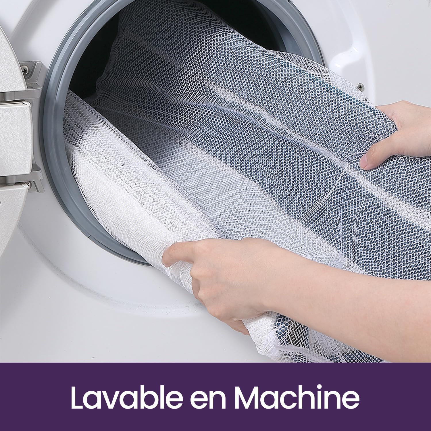 Thumbnail 5 de DEXI Tapis de salle de bain antidérapant 40 x 60 cm, extra doux, lavable en machine (bleu)