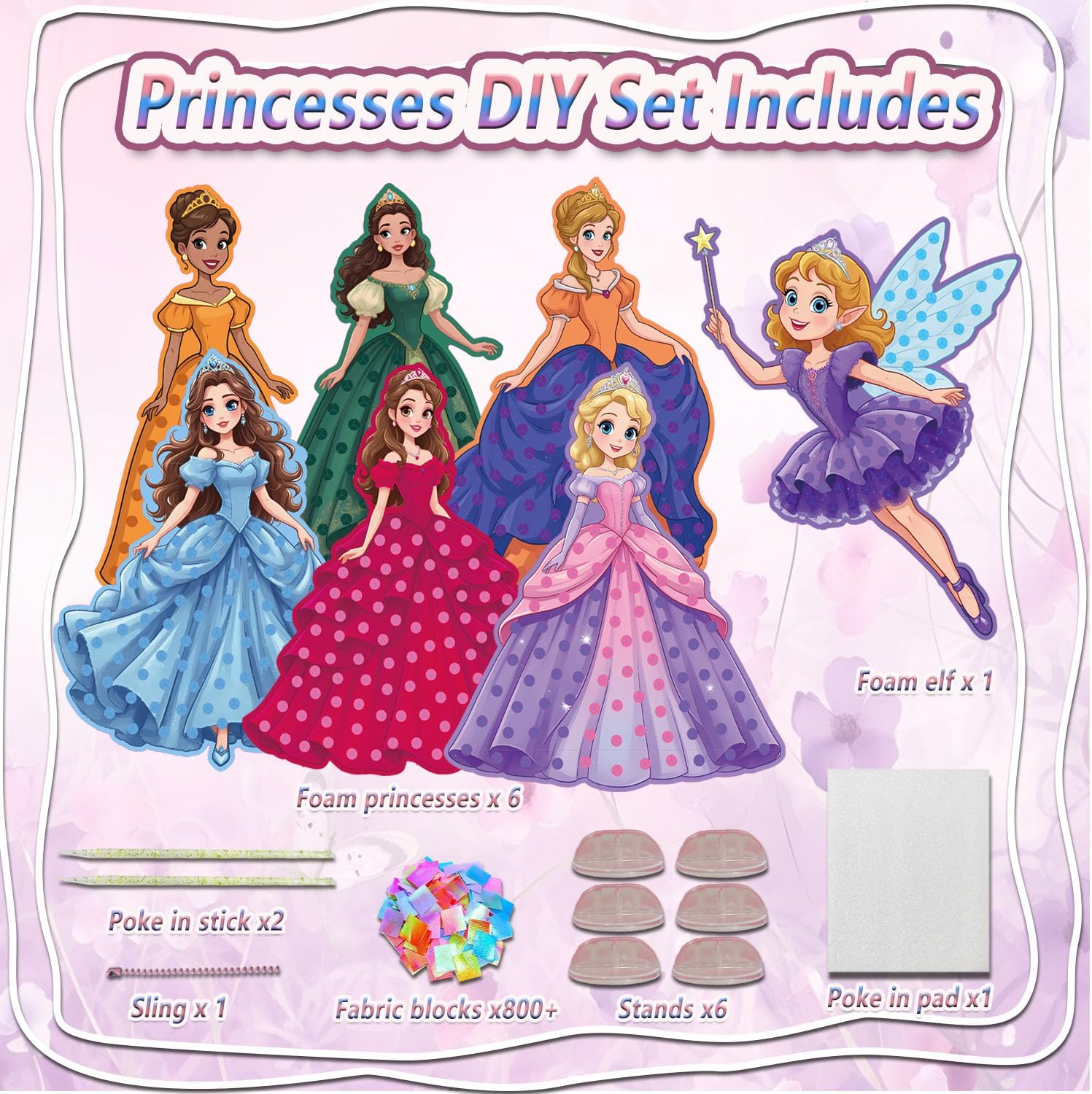 Detalle 2 de JRD&BS WINL Poke-in Art Kit 800 pieces