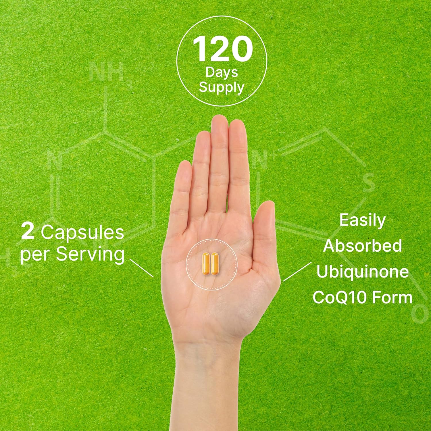 Thumbnail 4 de DEAL SUPPLEMENT CoQ10 supplement 100 mg