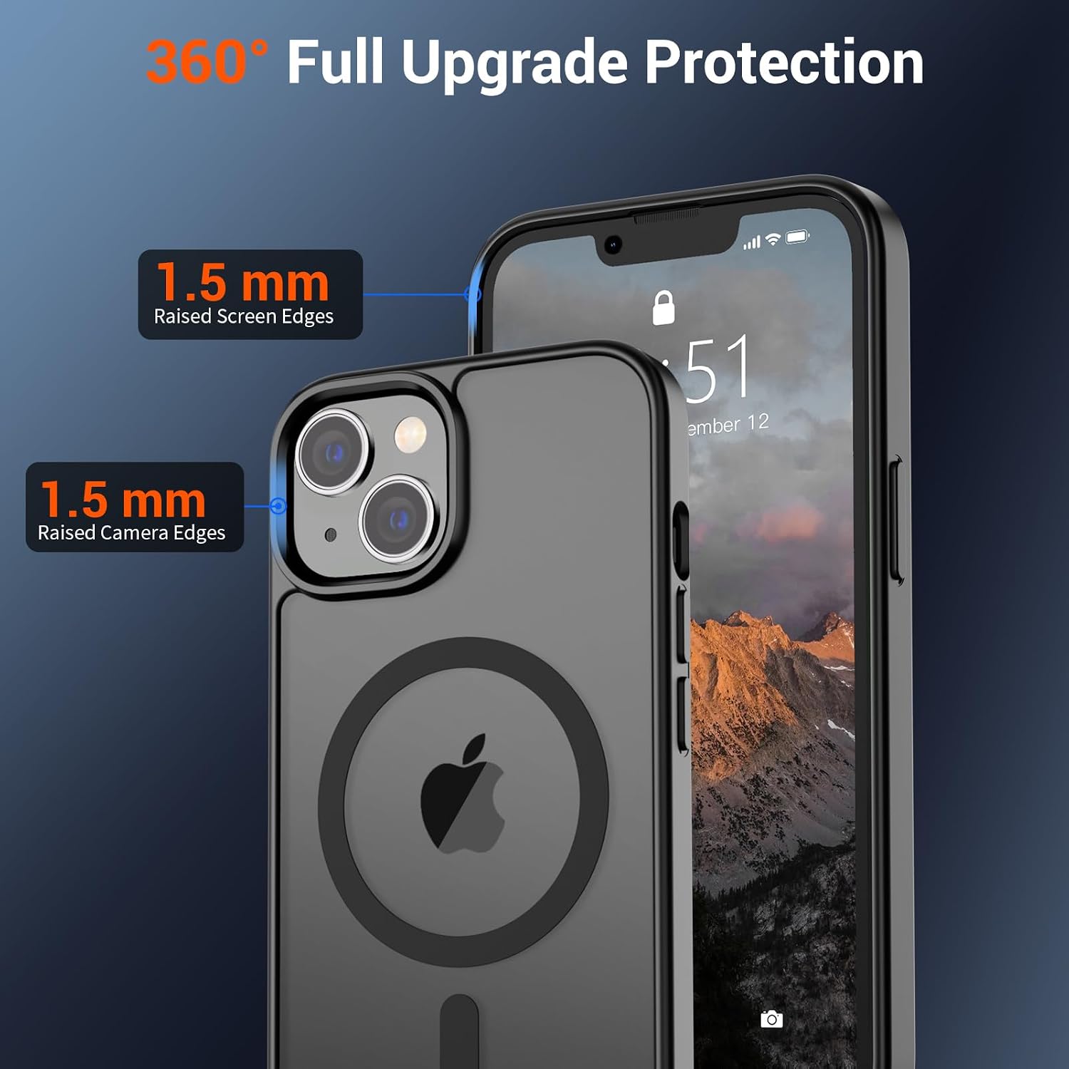 Thumbnail 3 de SUPFINE Magnetic Case for iPhone 14 — 10 ft drop tested