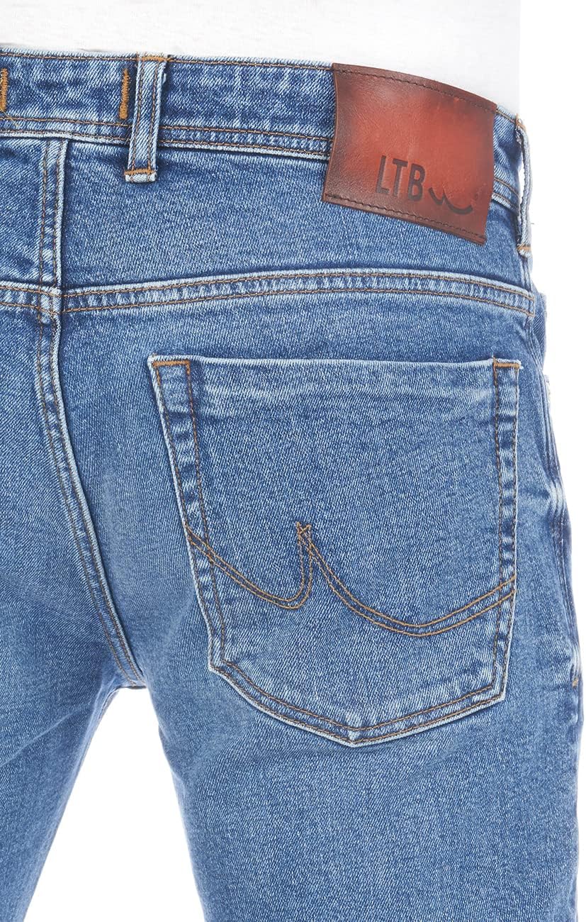 Thumbnail 4 de LTB Jeans Herren Stretch Timor Bootcut Jeanshose – Blau/Schwarz, Größen 28–40