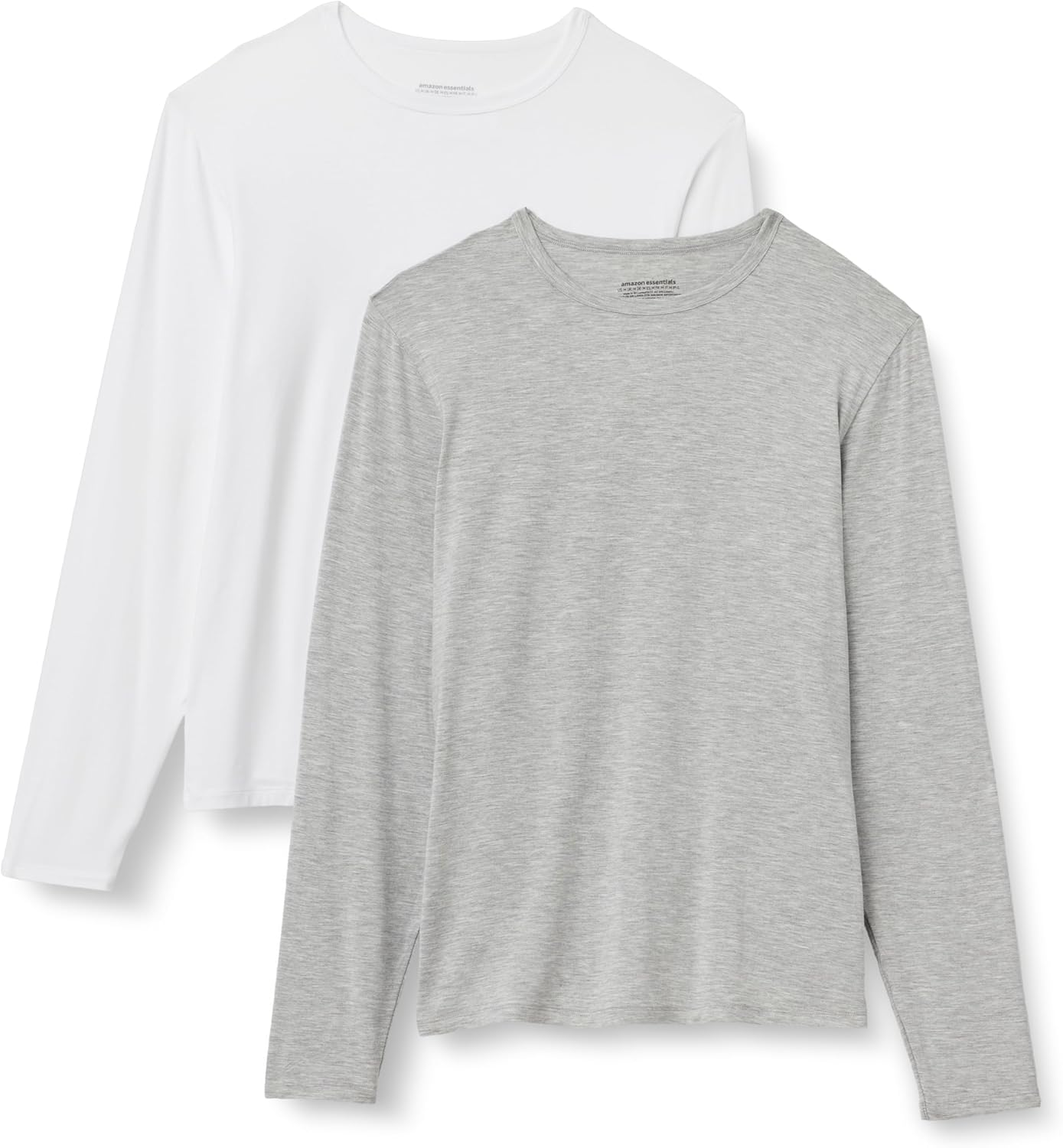 Thumbnail 5 de Amazon Essentials Herren Langärmliges Unterhemd aus superweichem Modal (Langarmshirt, enganliegender Schnitt)